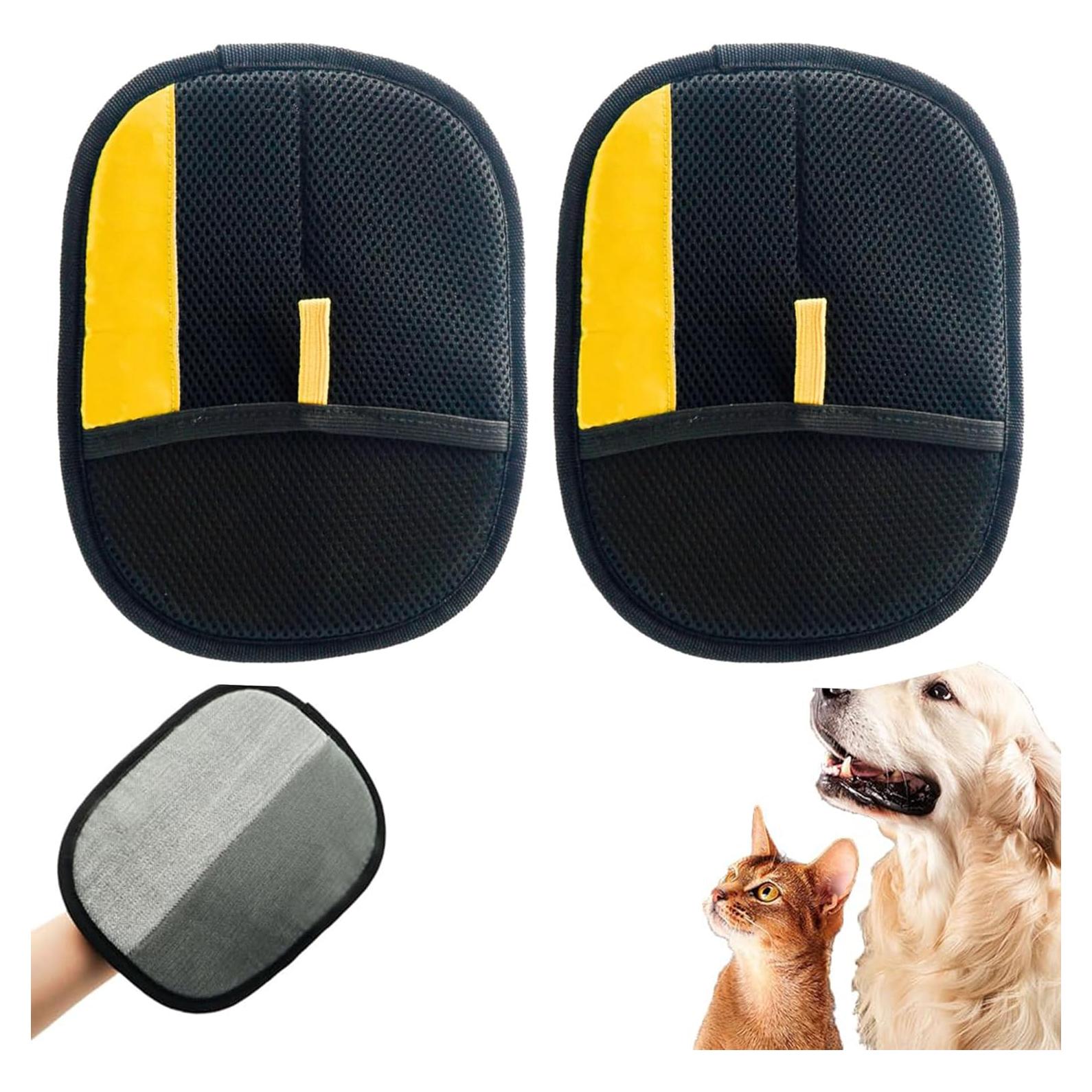 Guantes Removedores de Pelo de Mascota Nifani 2PCS Ecológicos