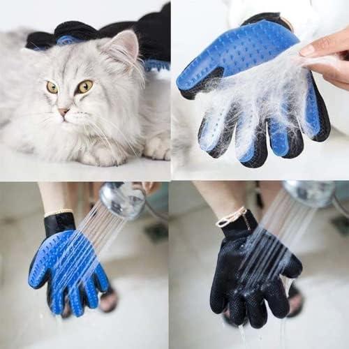 Guantes de Aseo para Mascotas PAZONE - 2 Piezas Ajustables