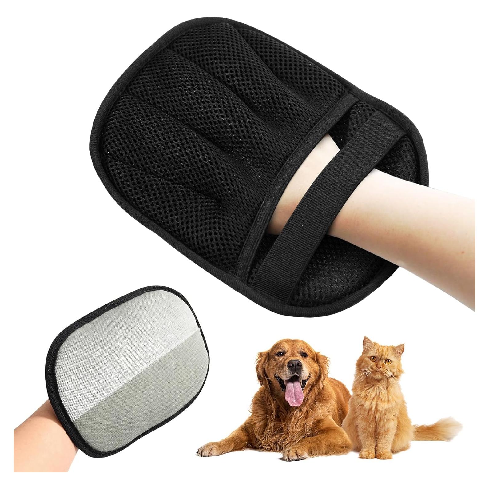 Guantes de Aseo Doble Cara Aerbee para Mascotas 24x16cm