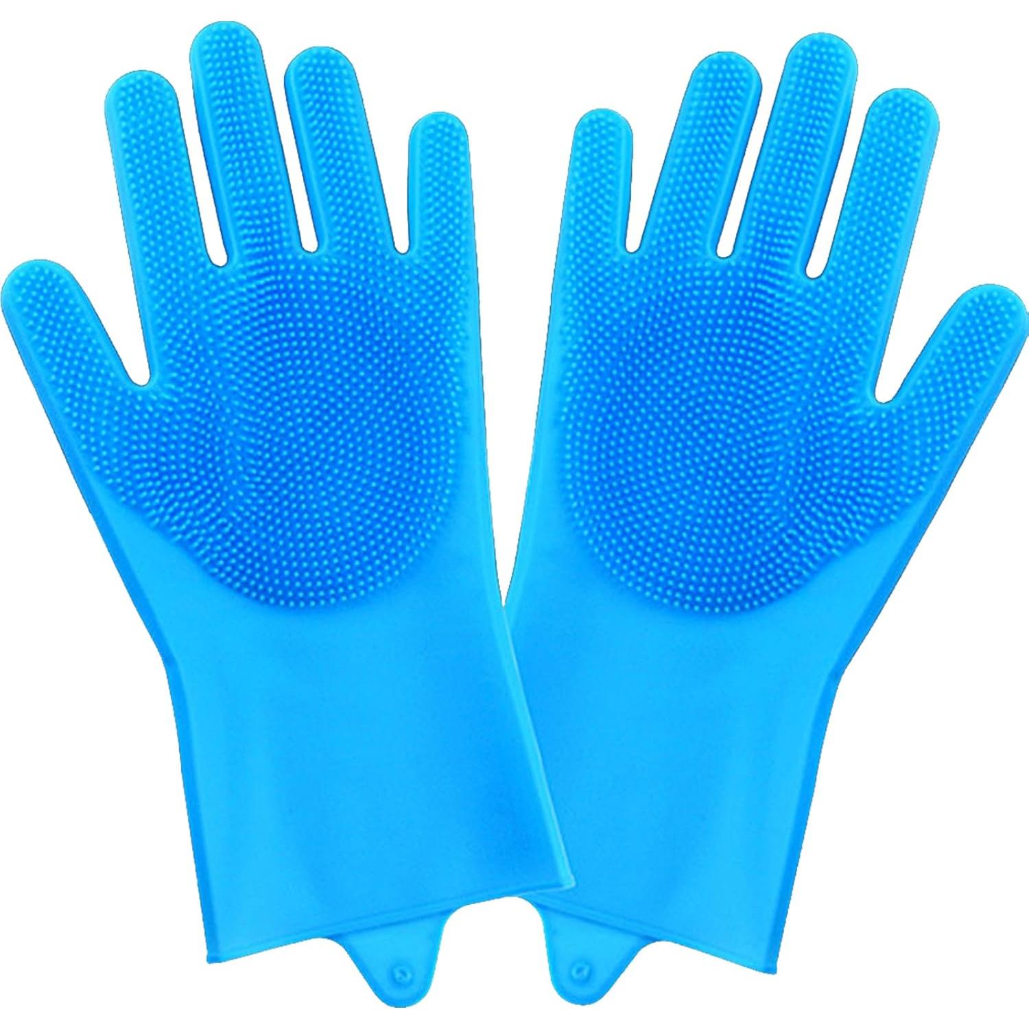 Guantes de Aseo para Mascotas HH OBD - Silicona Resistente al Calor