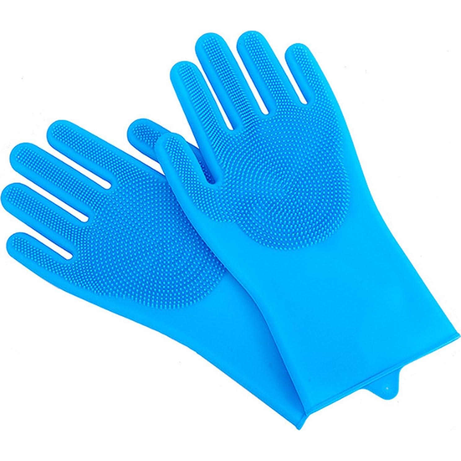 Guantes de Aseo para Mascotas HH OBD - Silicona Resistente al Calor