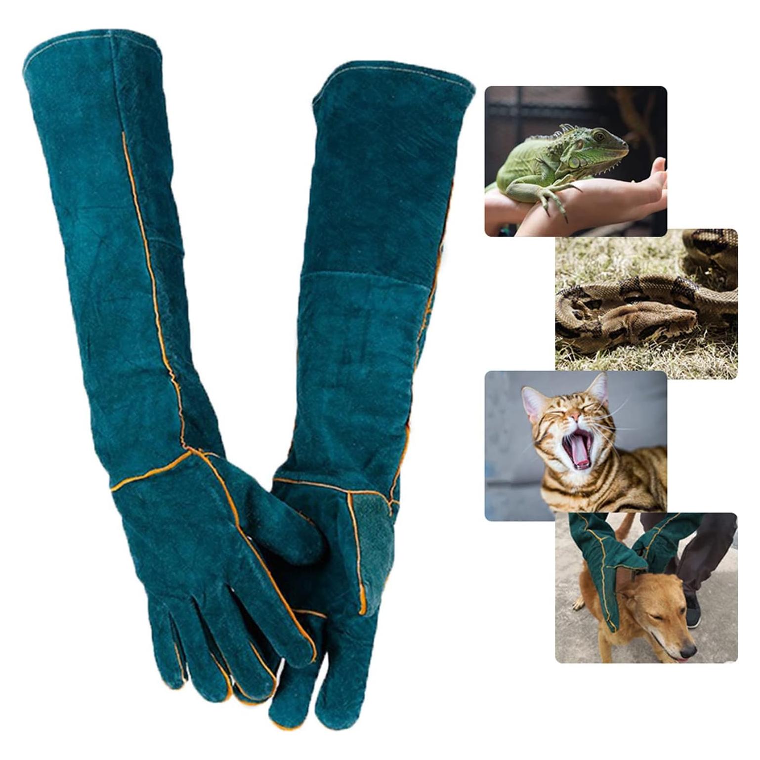 Guantes PeSandy para Manejo de Animales 60cm Resistentes