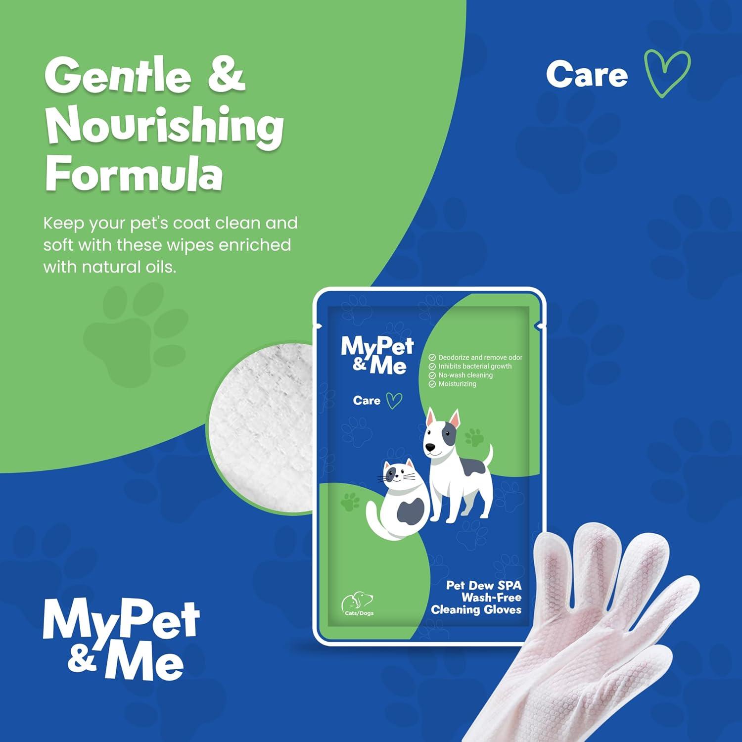 Guantes Desechables para Mascotas My Pet & Me 19.4x12.7cm