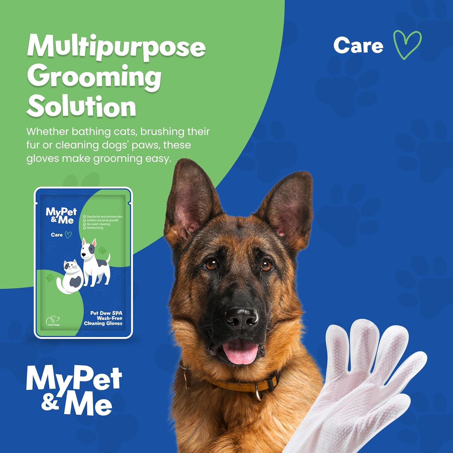 Guantes Desechables para Mascotas My Pet & Me 19.4x12.7cm