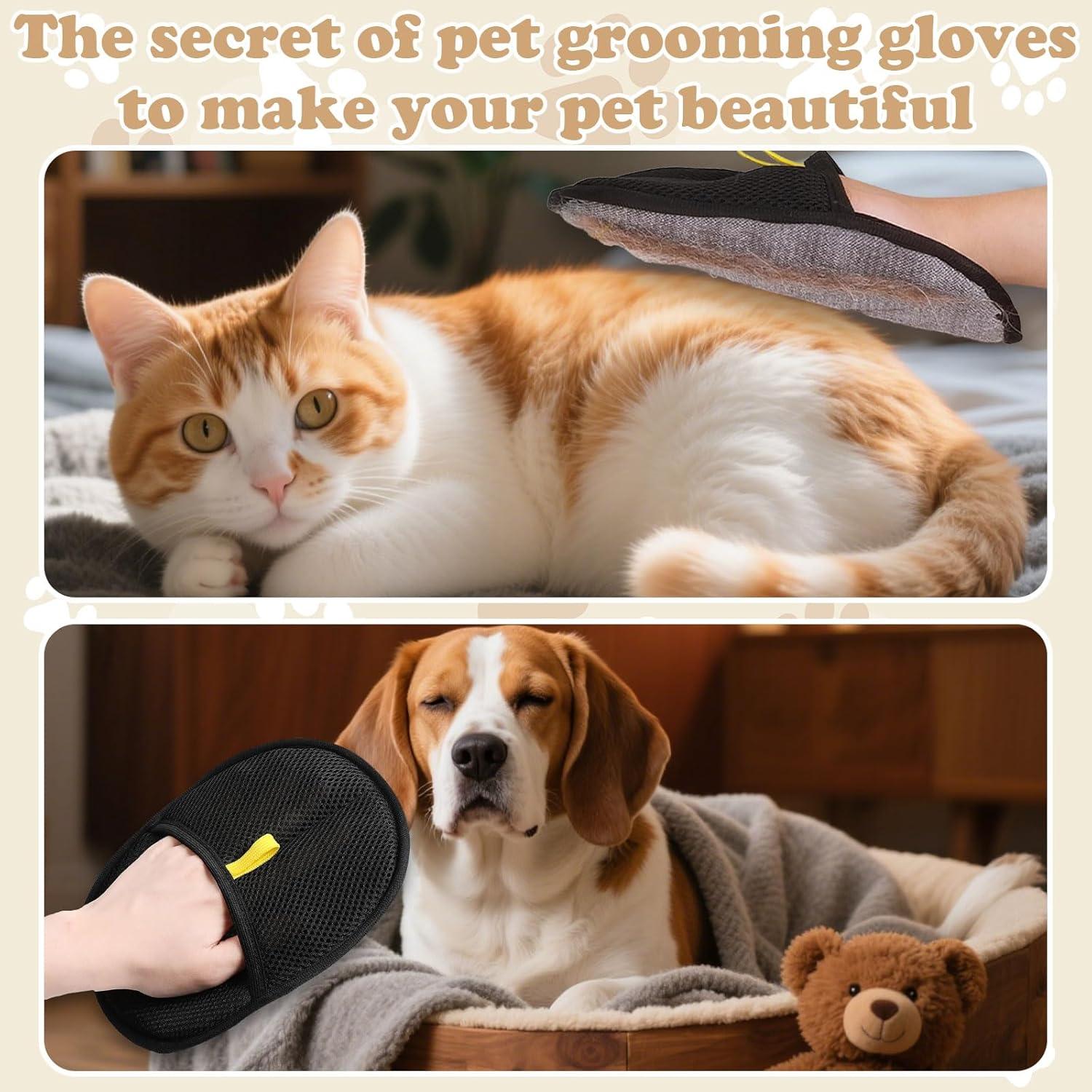 Guantes Electroestáticos Reutilizables para Mascotas 2 PCS