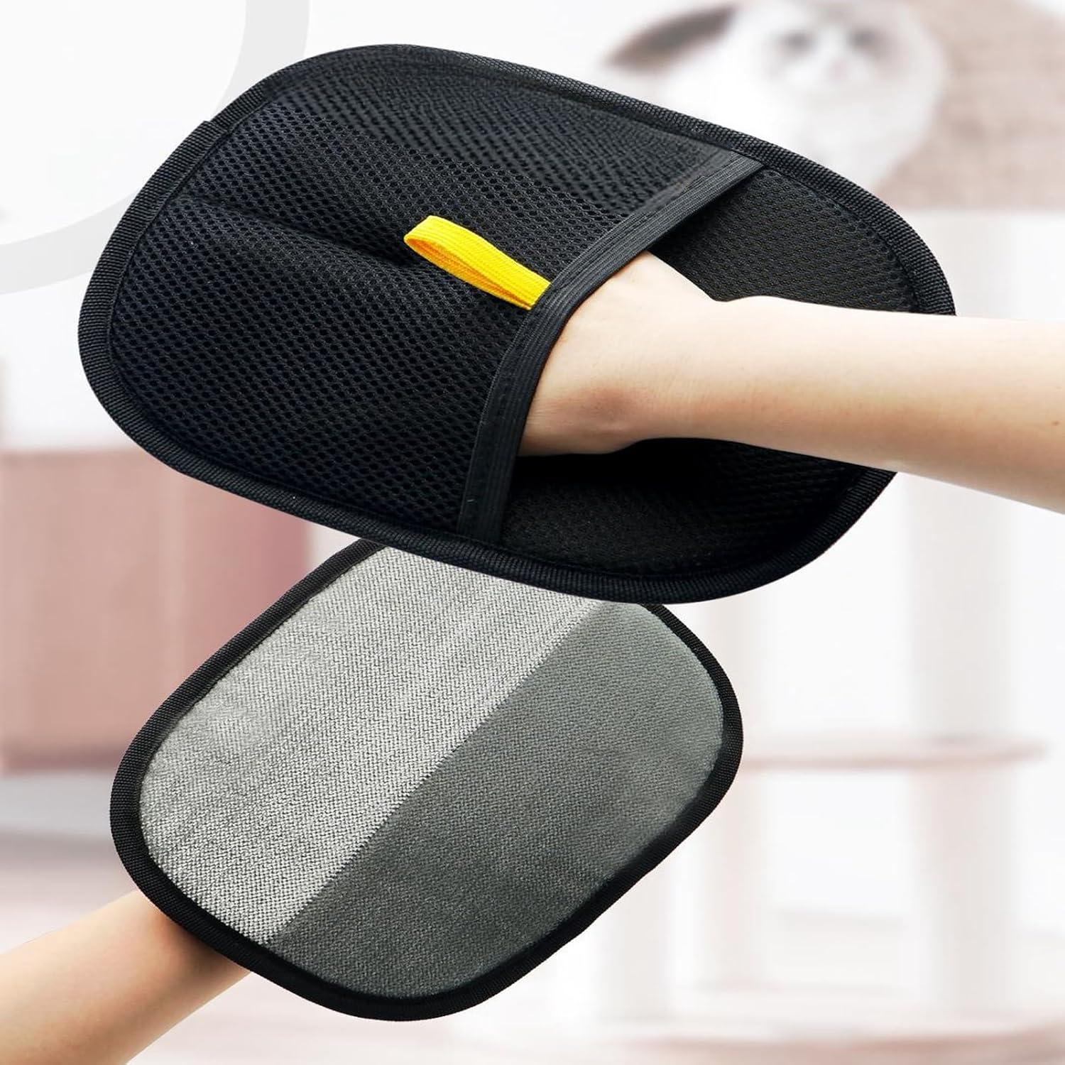 Guantes Quitapelos para Mascotas Genérico 3 Piezas Eficientes