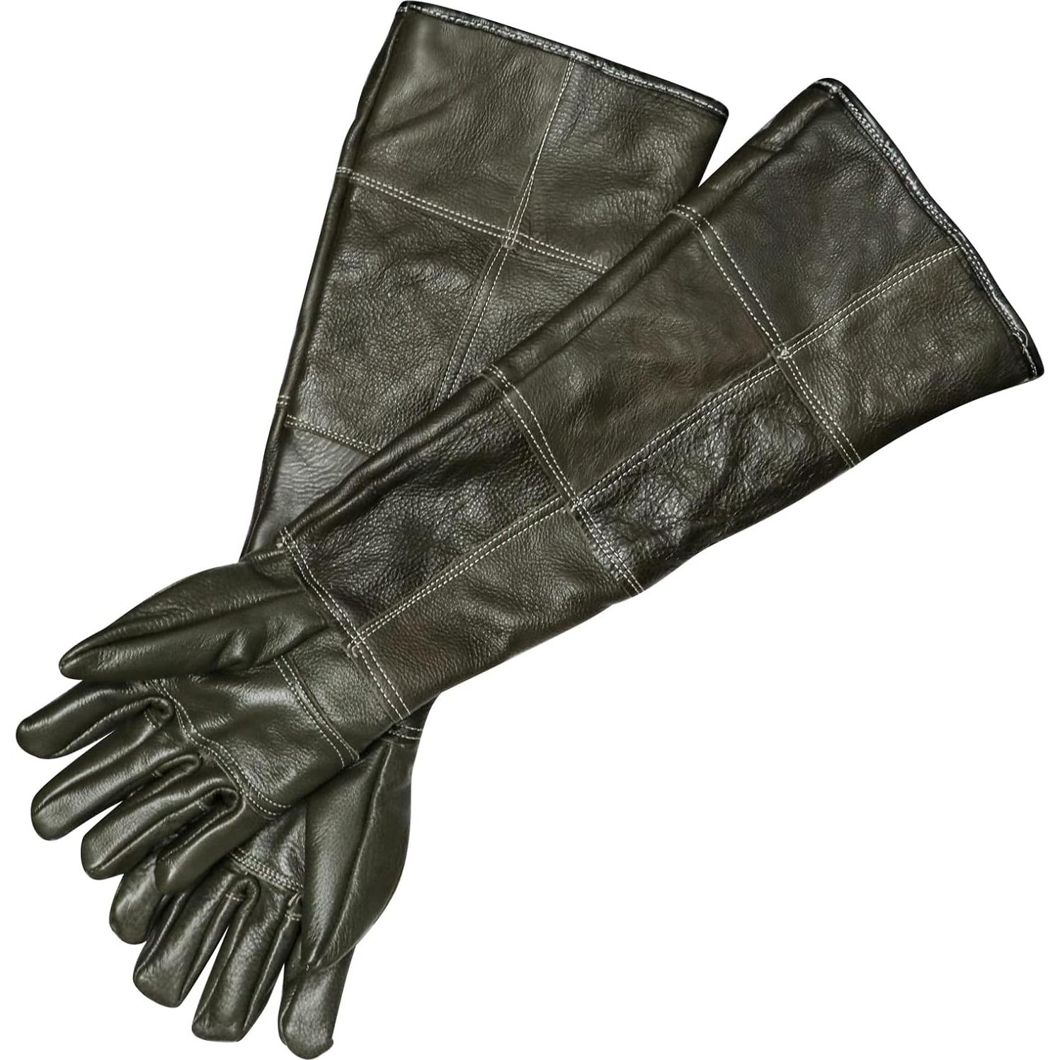 Guantes de Manejo de Animales AOWPFVV Impermeables 2 Capas