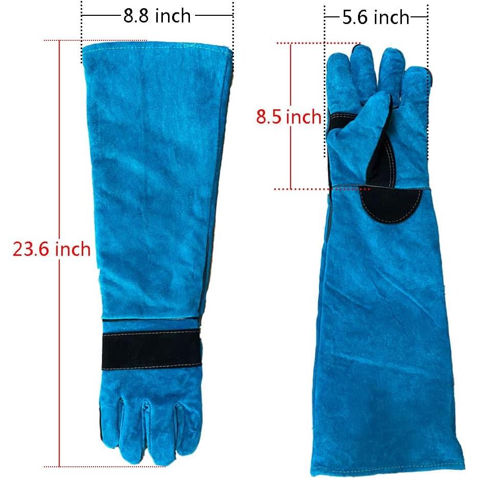 Guantes de Manejo de Animales Haulonda 60.2 cm Reforzados
