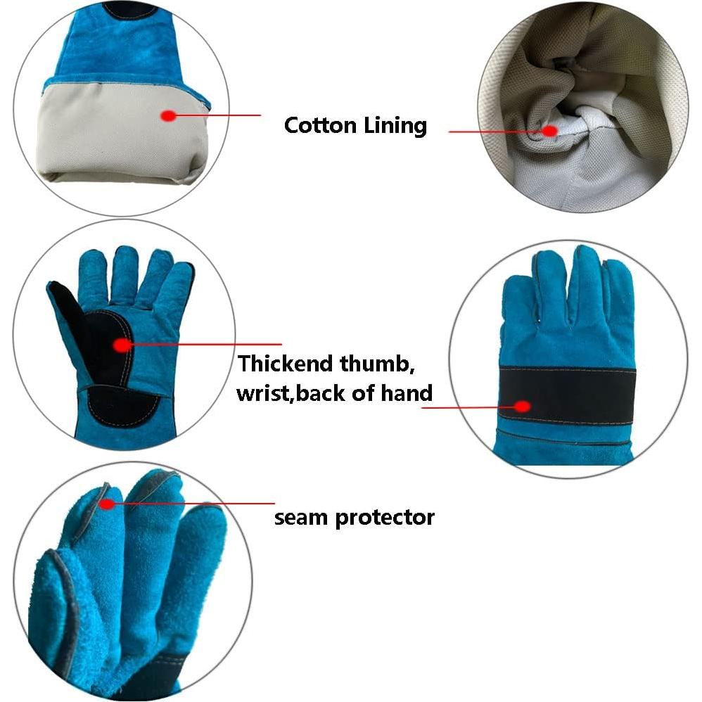 Guantes de Manejo de Animales Haulonda 60.2 cm Reforzados