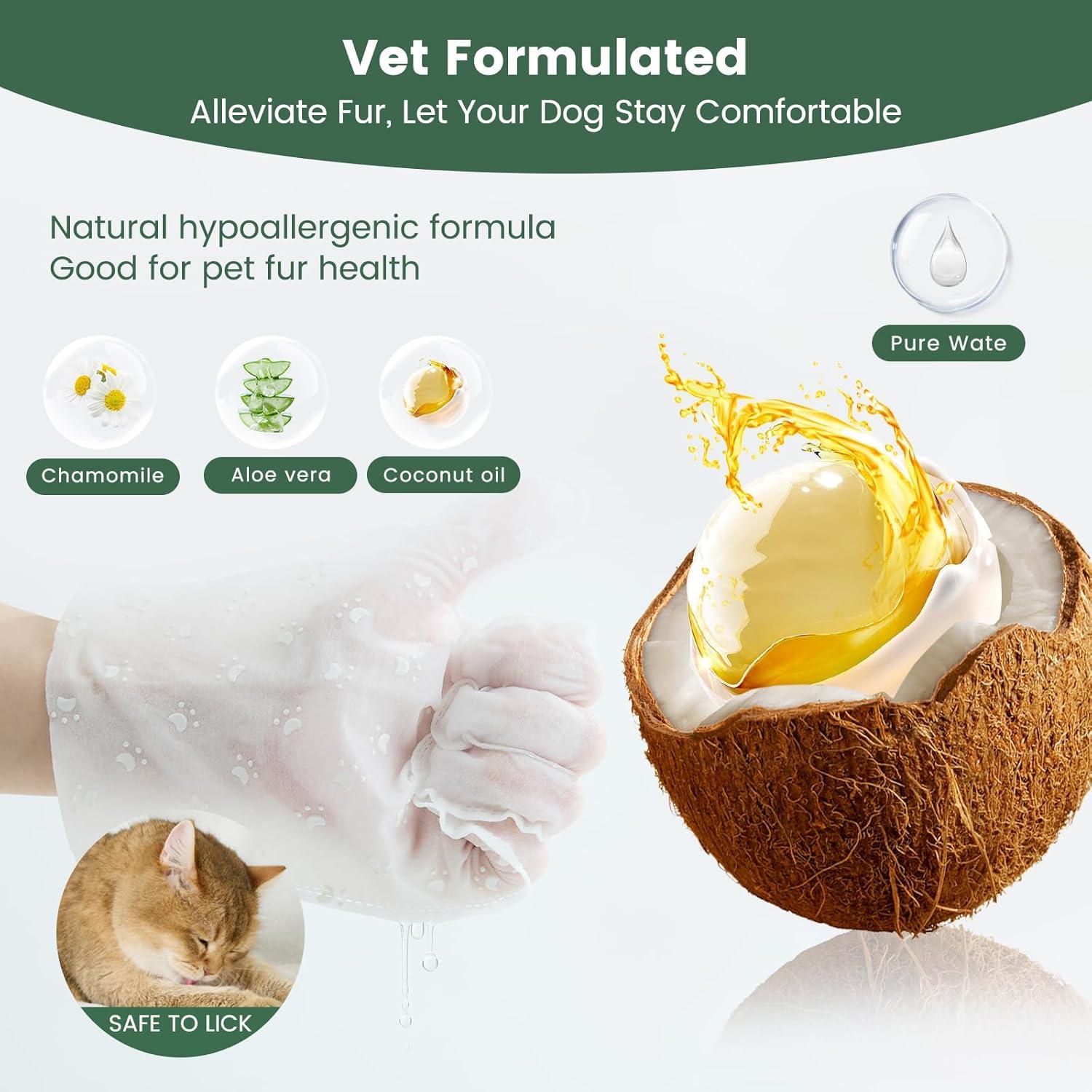 Toallitas para Mascotas Gardner Pet 24 PCS Hipoalergénicas