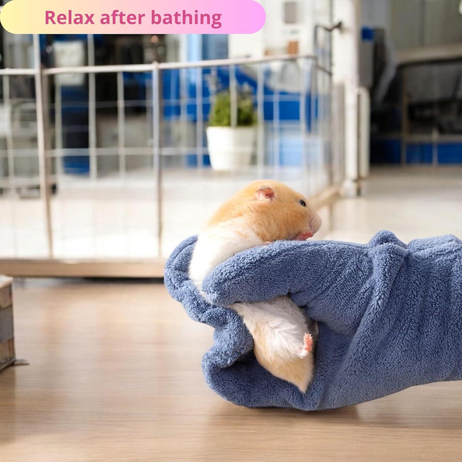 Guantes a Prueba de Mordidas y Cepillo para Hámsters - PurrrfectionPet