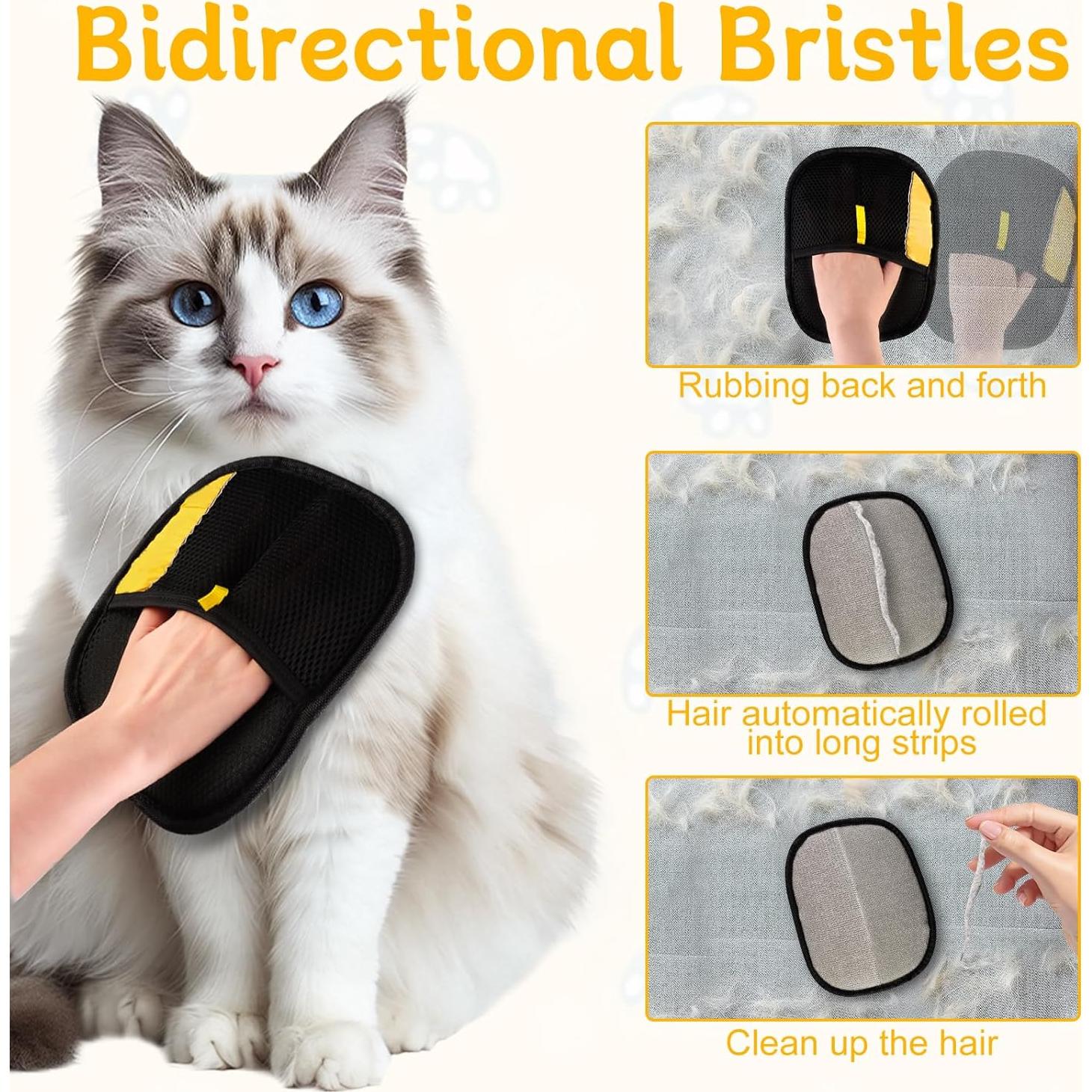 Guantes Removedores de Pelo de Mascota Genérico 2025 - Lavables