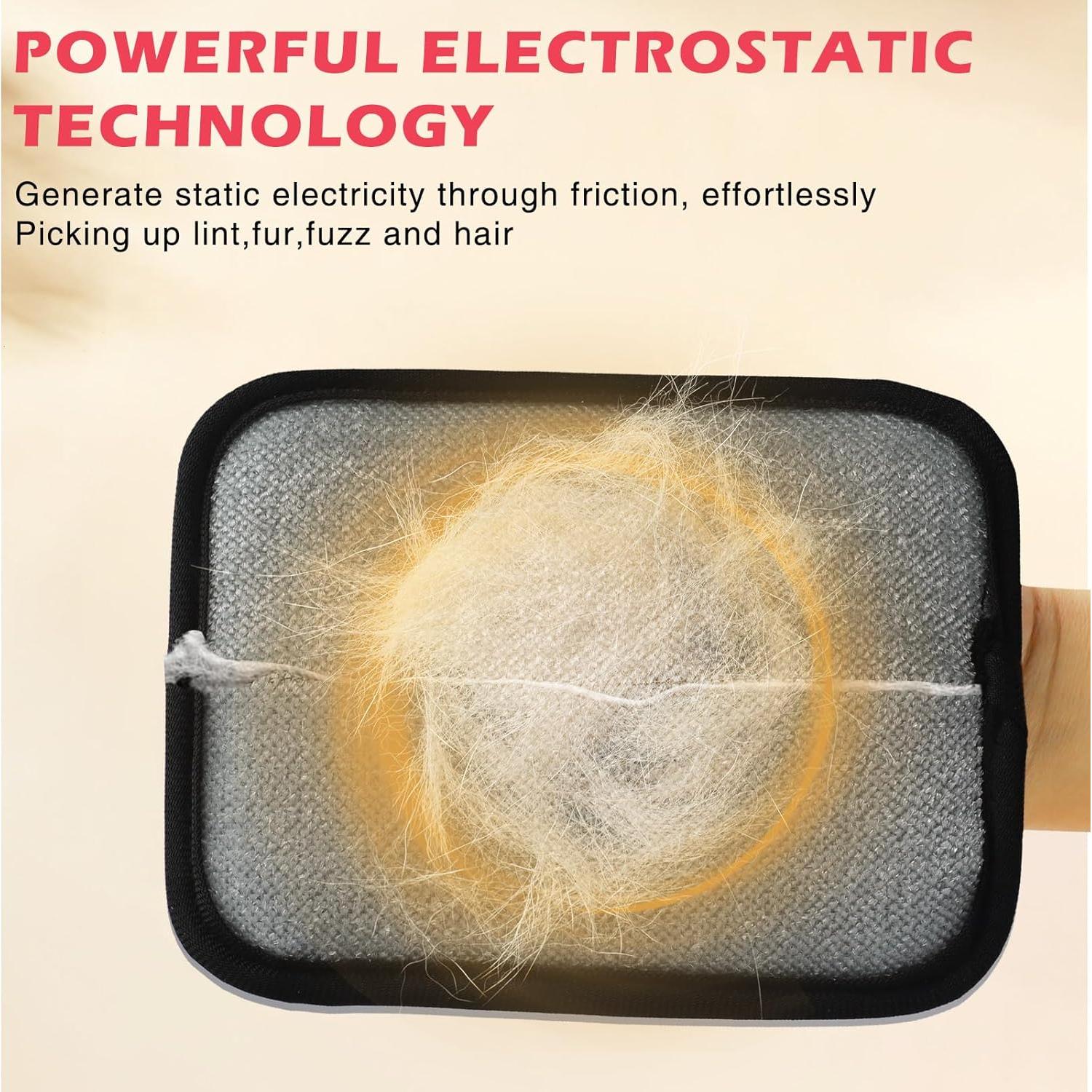 Guante Removedor de Pelo de Mascota OQXEJPHFN Ecológico 17.1x13.2cm