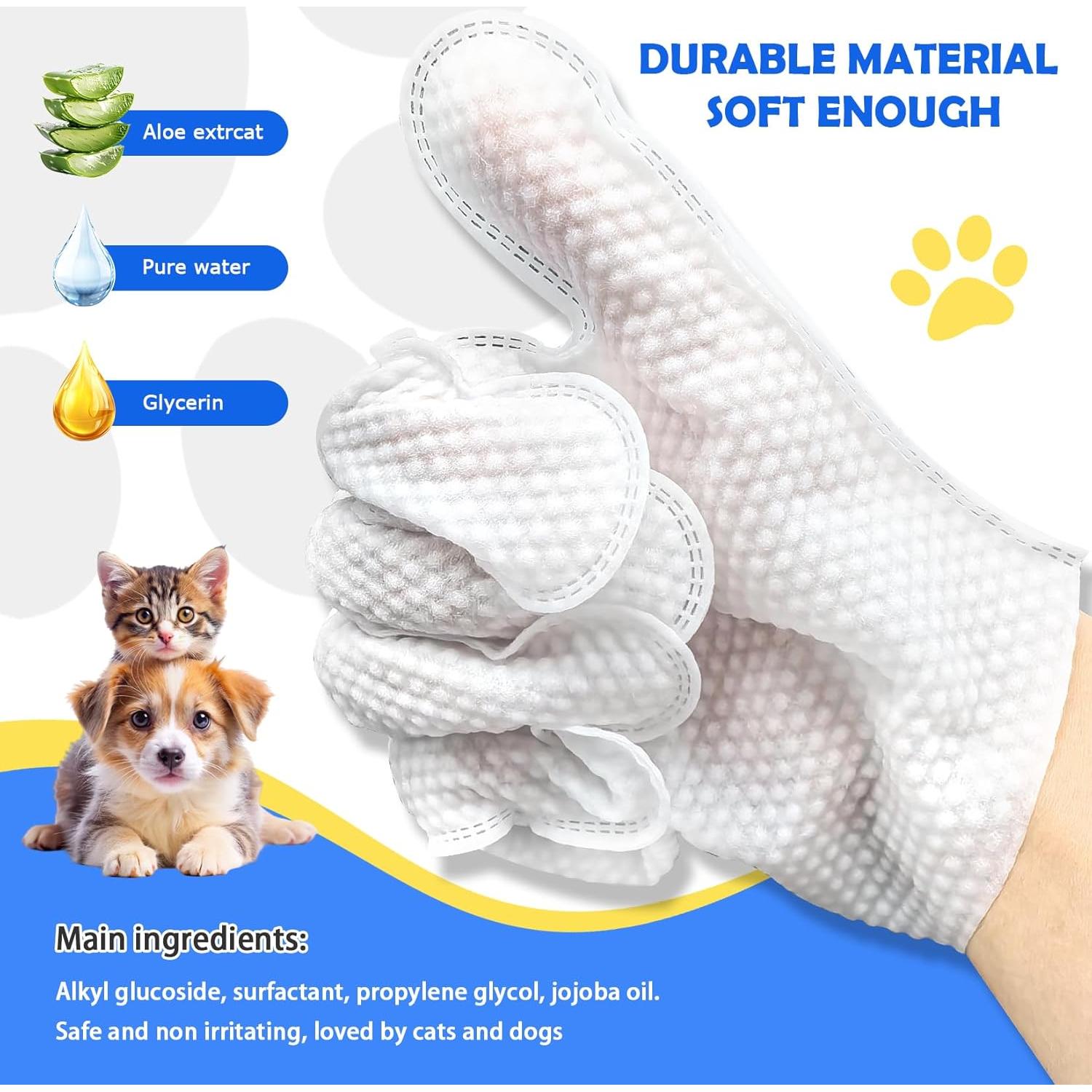 Toallitas de Lavado para Mascotas CLGTTBF - 12 Pcs