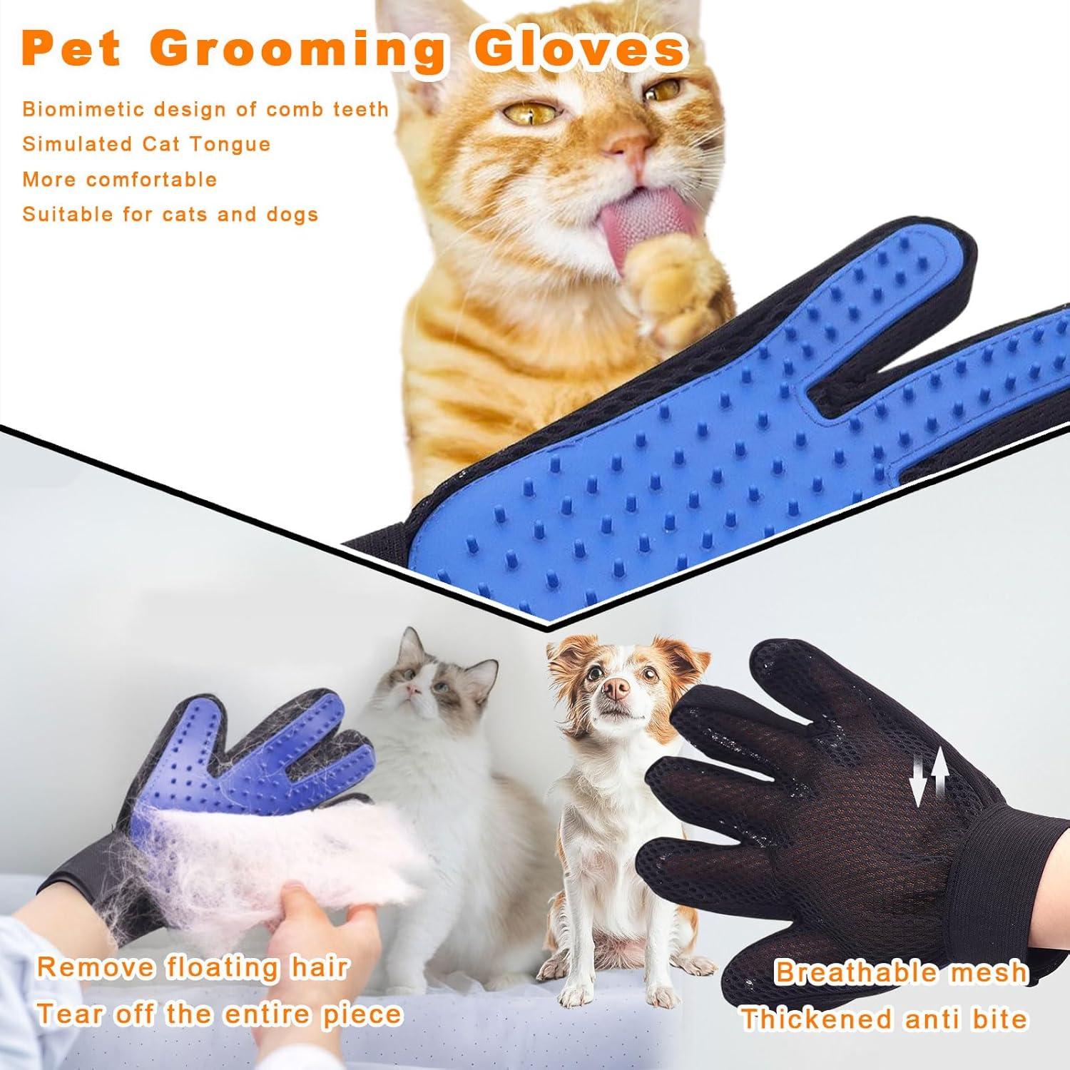 Cepillo de Aseo 2 en 1 CORIMEI para Perros y Gatos - Grande