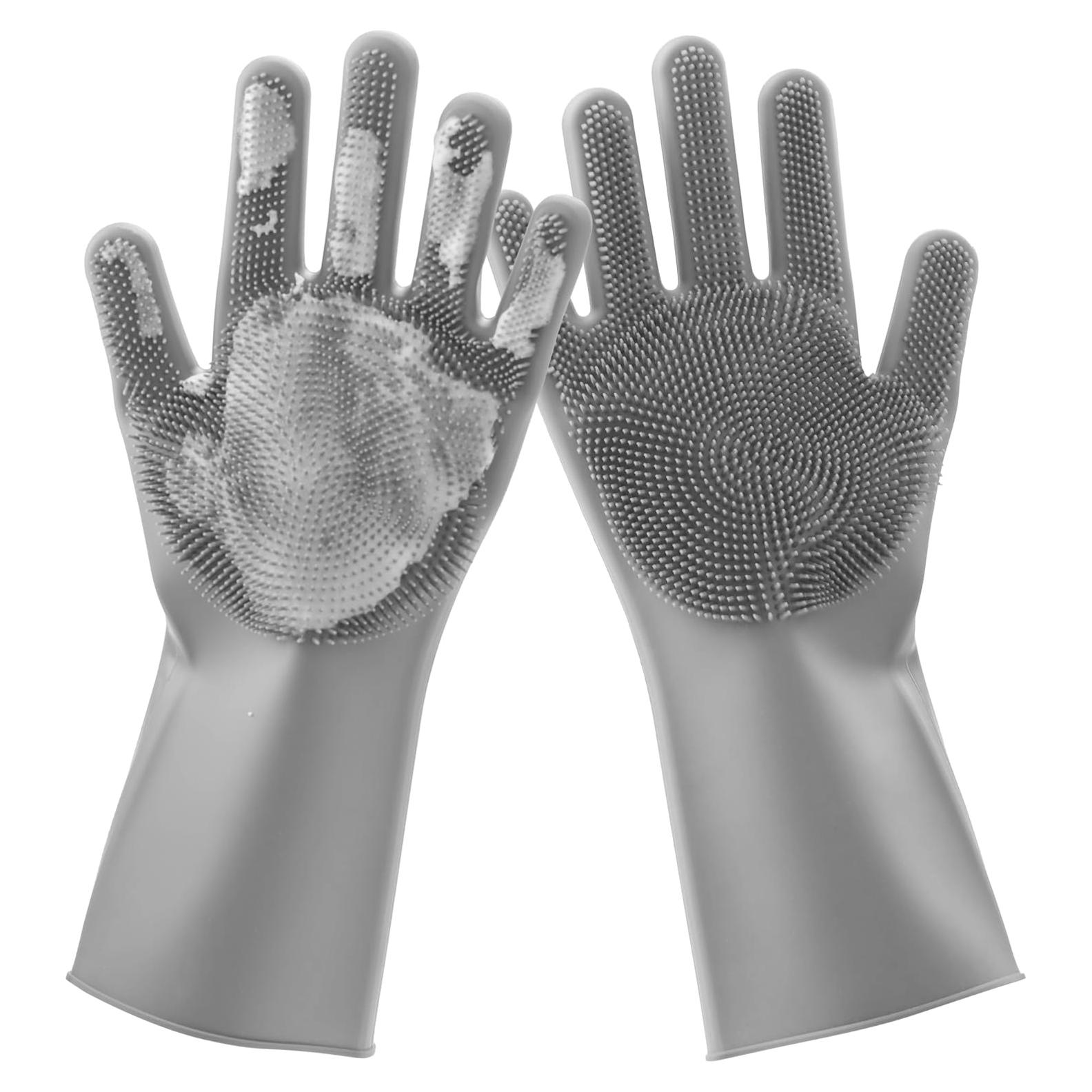 Guantes de Lavado para Perros BarkNGo - Silicona Resistente al Calor