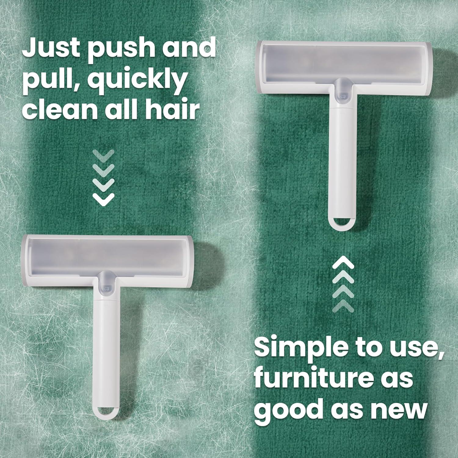 Kit de Eliminación de Pelo de Mascota TripleWood - Rodillo y Estático