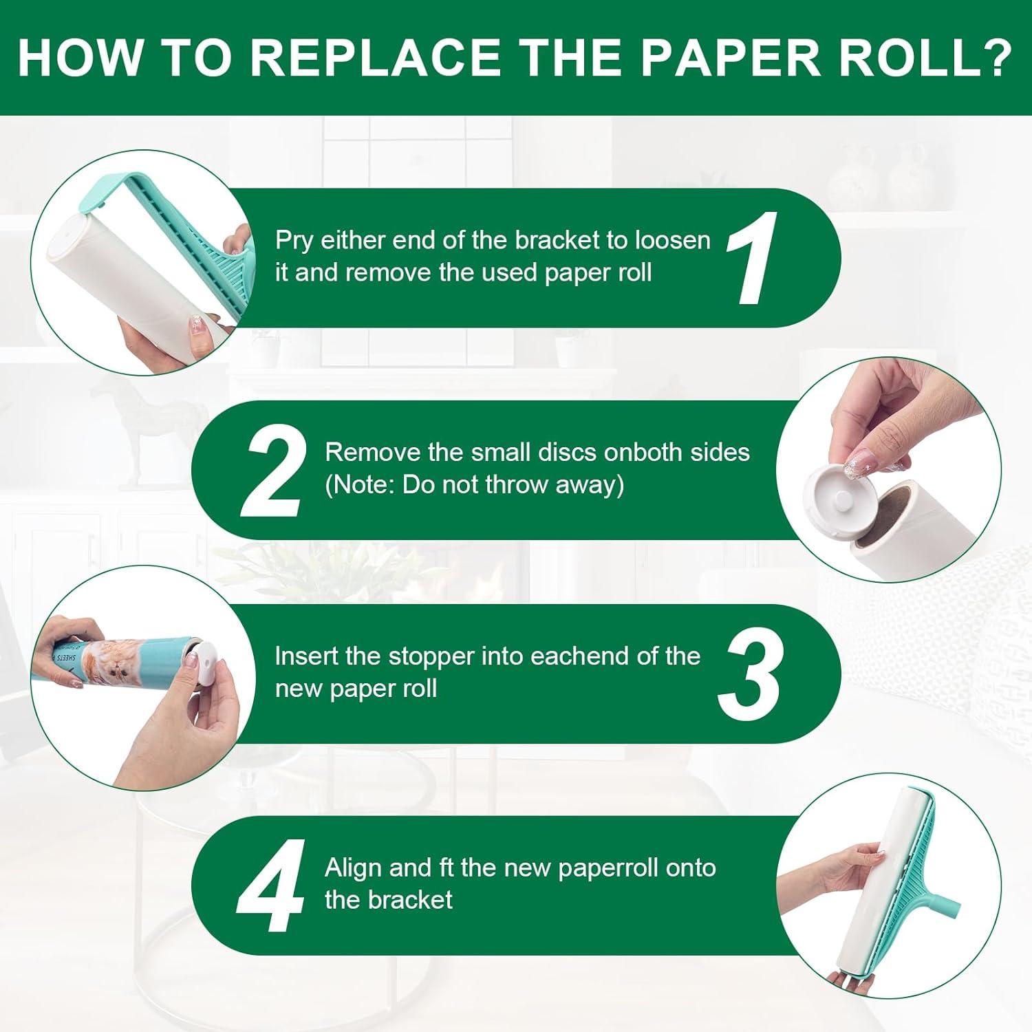 Rodillo de Pelusa KeFanta Grande 30 cm con Mango Ajustable 135 cm