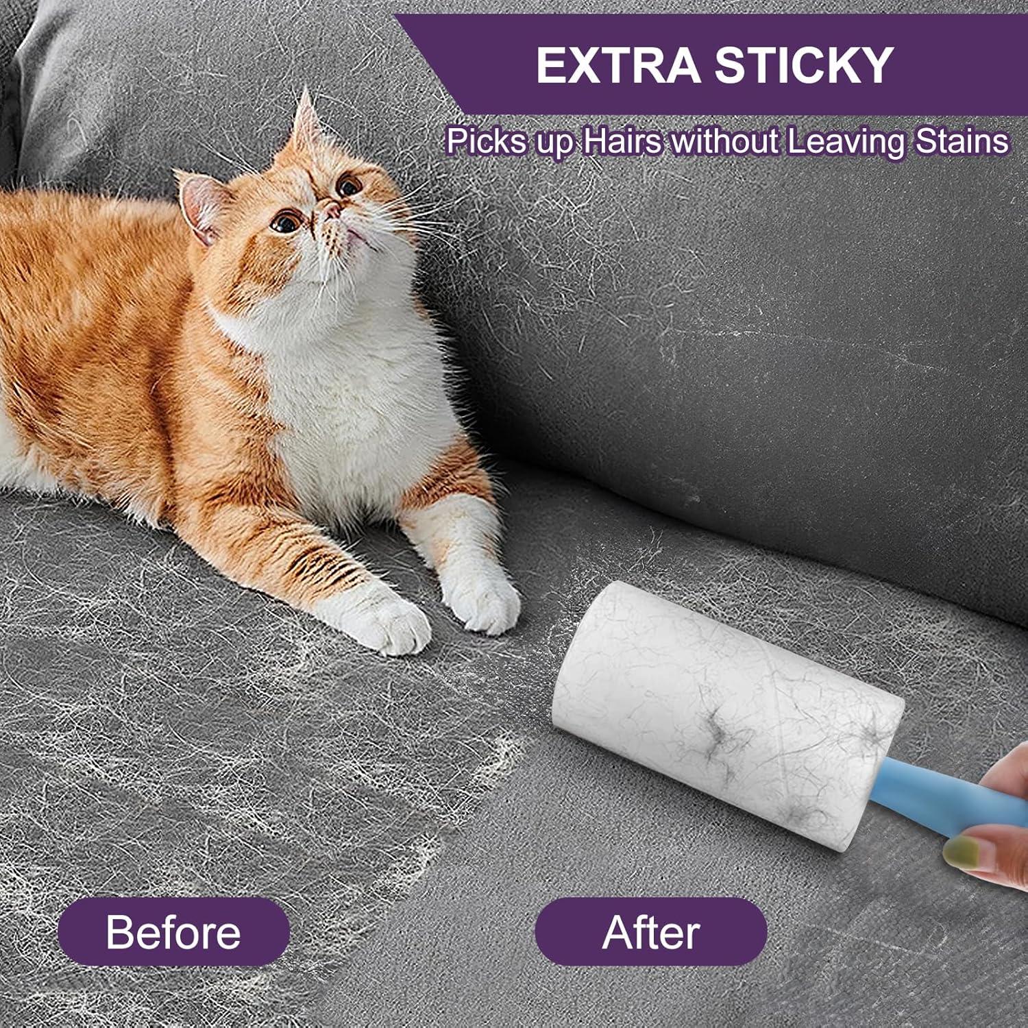 Rodillos Adhesivos para Pelo de Mascota VweRerk - 6 Recargas, 660 Hojas