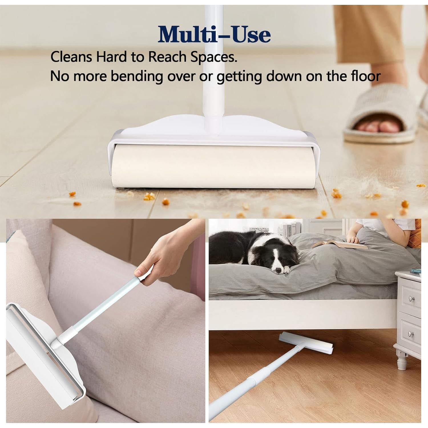 Rodillo de Pelusa Jumbo Demiwise 24.13 cm con Mango Extensible 114.3 cm