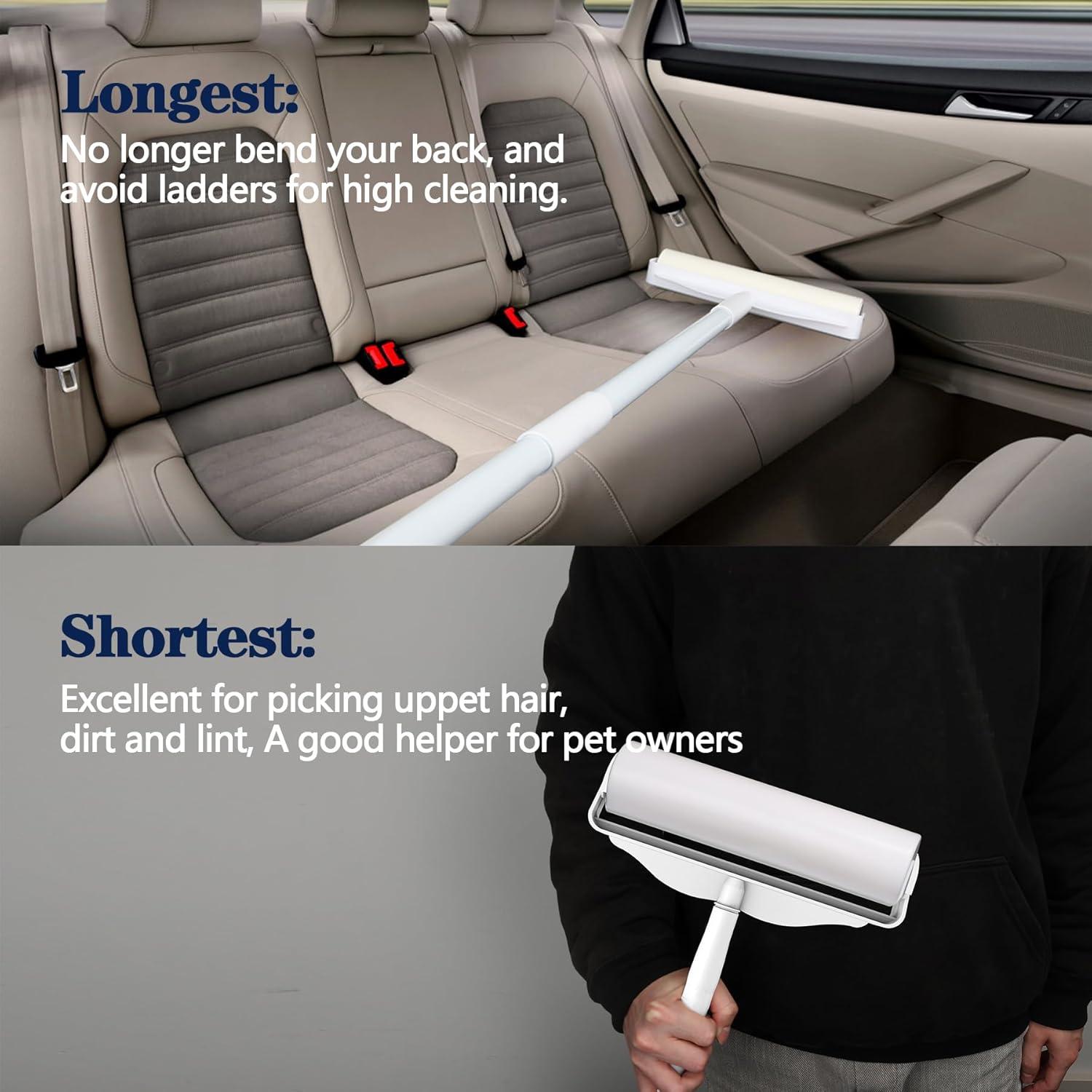 Rodillo de Pelusa Jumbo Demiwise 24.13 cm con Mango Extensible 114.3 cm