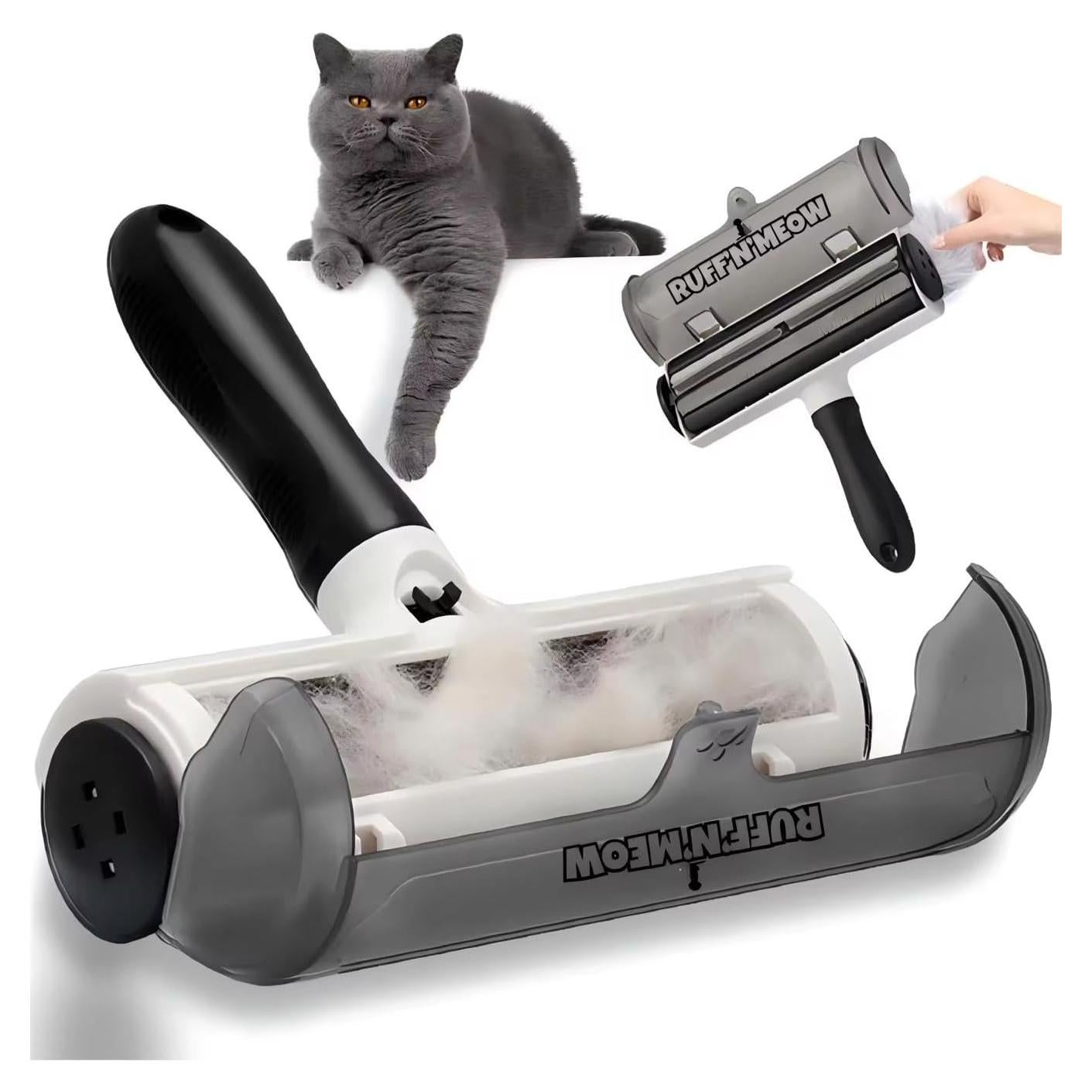 Quitapelusas Ruff'N'Meow para Pelo de Mascota - Rodillo Ecológico