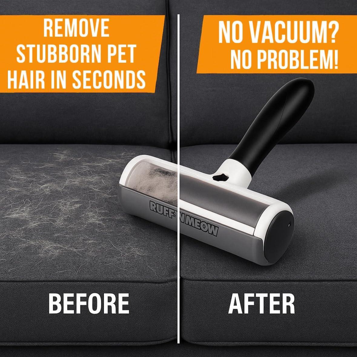 Quitapelusas Ruff'N'Meow para Pelo de Mascota - Rodillo Ecológico