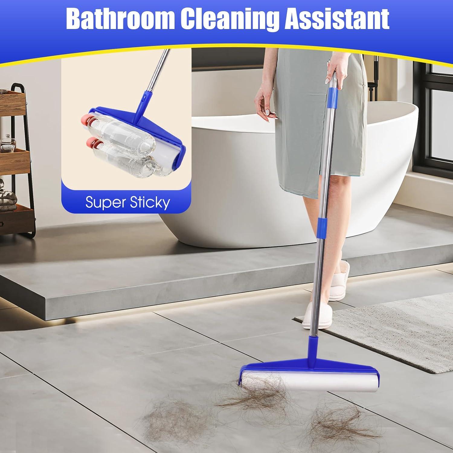 Rodillo de Pelusa COBETE 35 cm Extra Pegajoso con Mango 177.5 cm