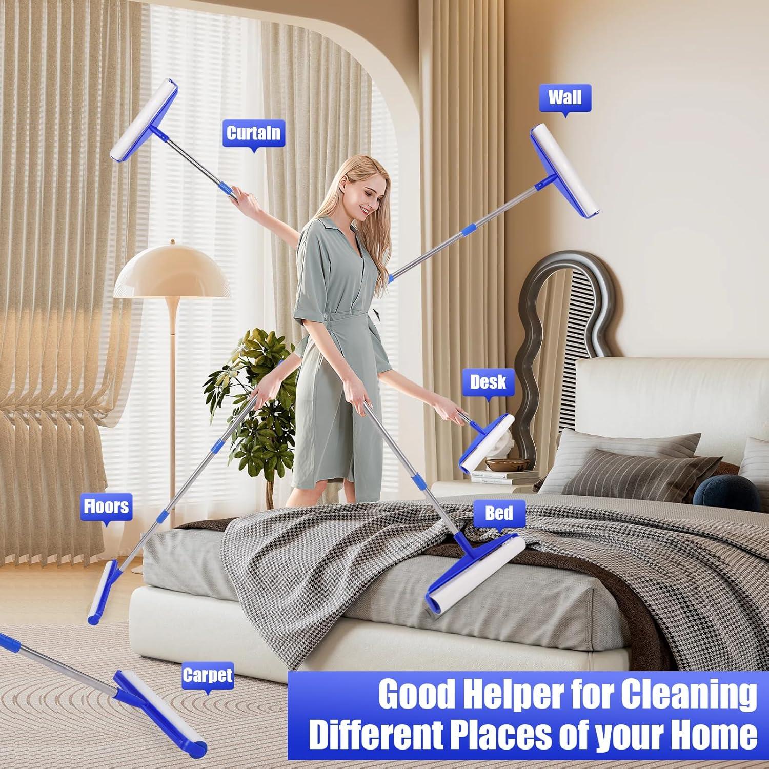 Rodillo de Pelusa COBETE 35 cm Extra Pegajoso con Mango 177.5 cm