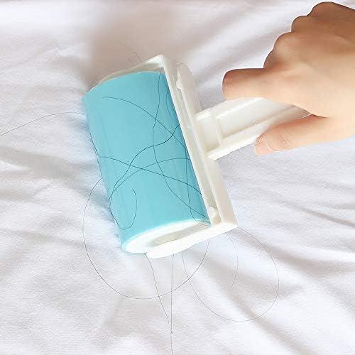 Rodillo de Pelusa Reutilizable UKEENOR con Mango Largo 20.32 cm