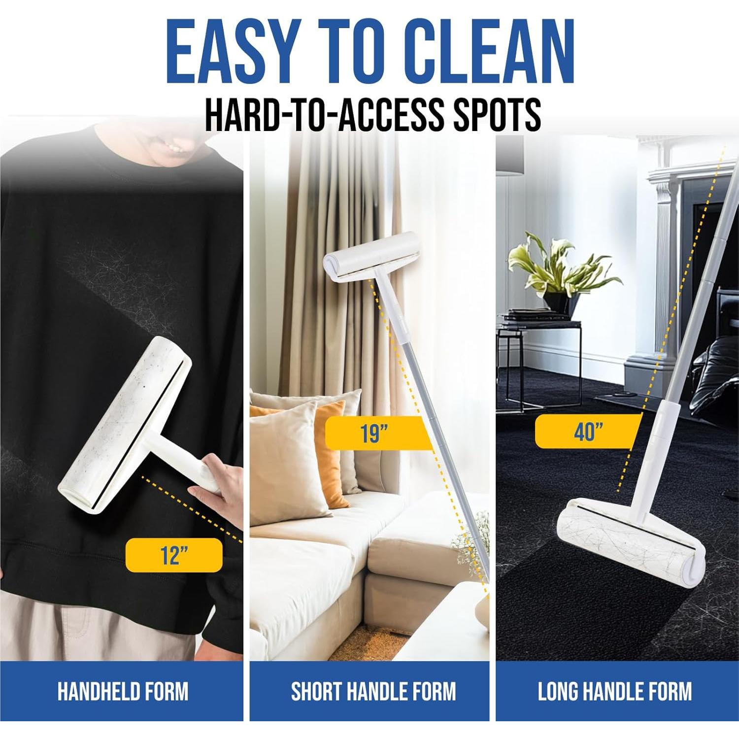 Rodillo de Pelusa Jumbo Fox Trot 24 cm con 450 Hojas