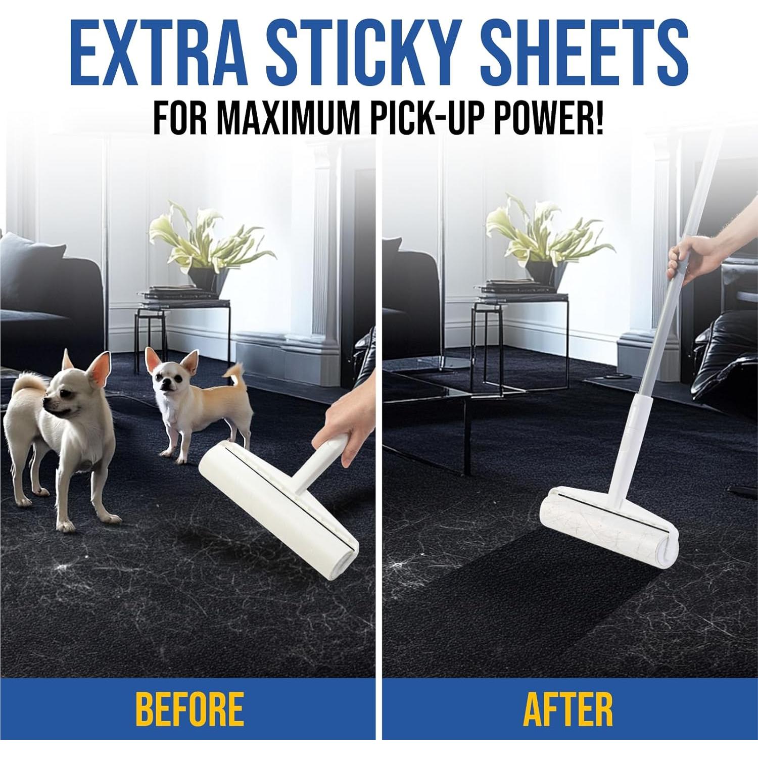 Rodillo de Pelusa Jumbo Fox Trot 24 cm con 450 Hojas