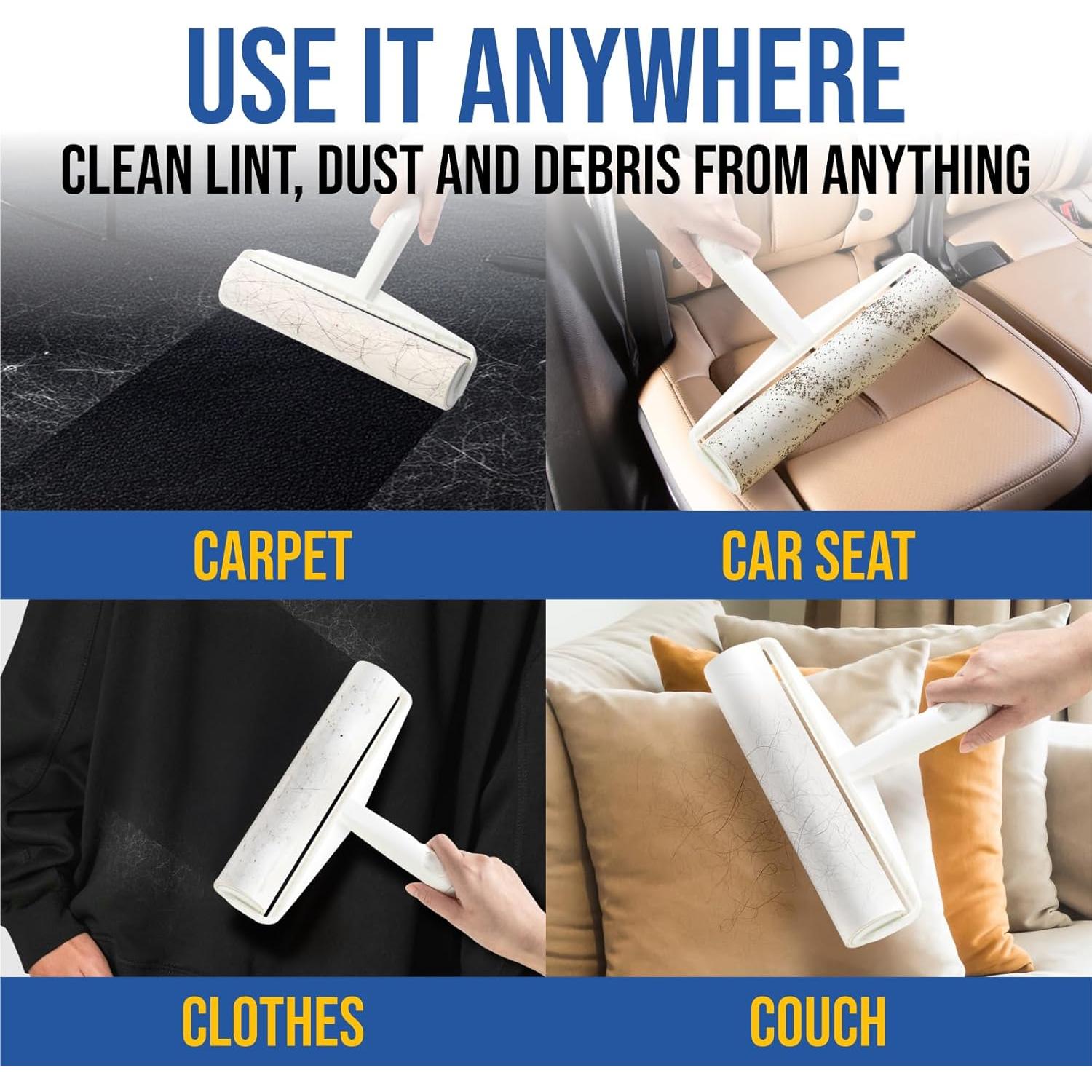 Rodillo de Pelusa Jumbo Fox Trot 24 cm con 450 Hojas