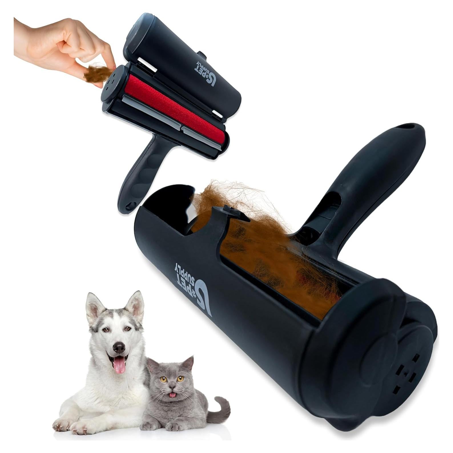 Rodillo Quitapelos Reutilizable US PET SUPPLY Negro 168g