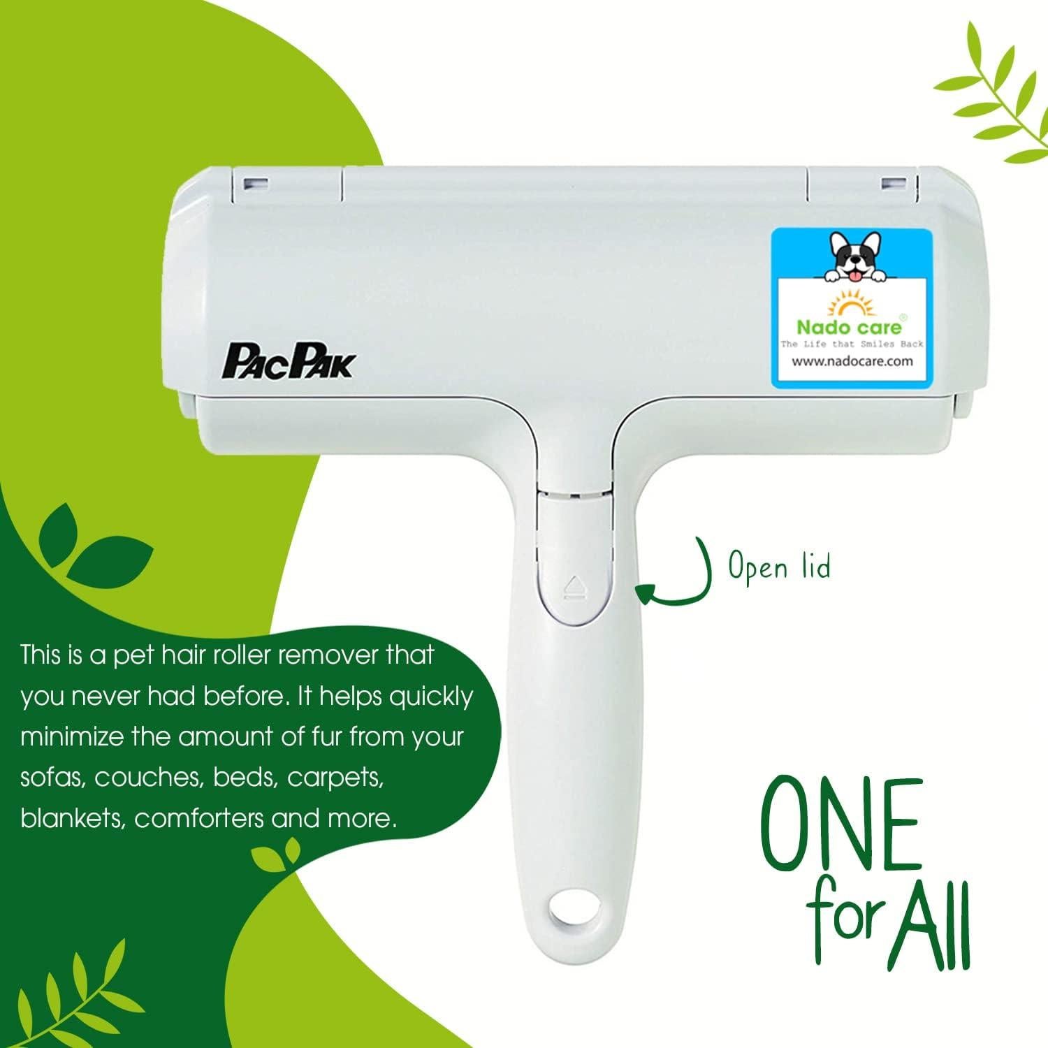 Rodillo Quitapelos Nado Care para Mascotas - Reutilizable y Autolimpiante