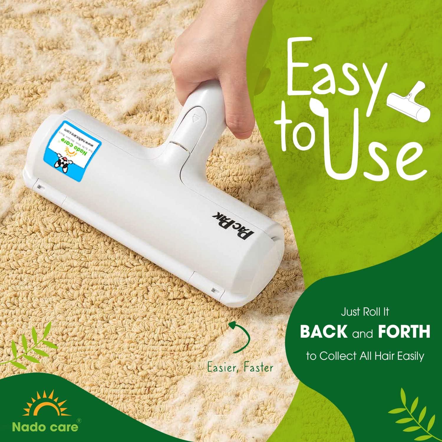 Rodillo Quitapelos Nado Care para Mascotas - Reutilizable y Autolimpiante