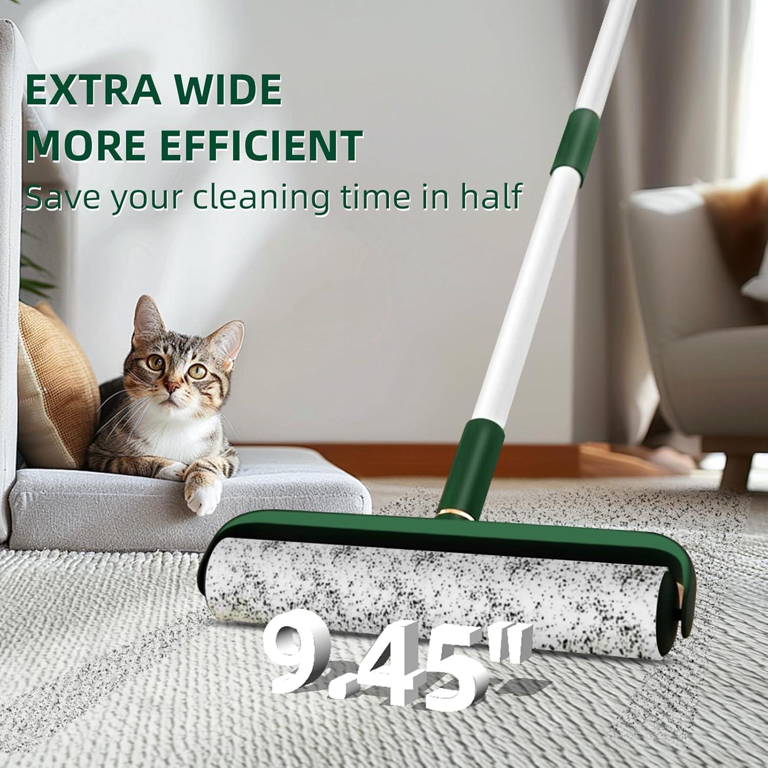 Rodillo de Lint Grande VweRerk con Mango Extensible 360 Hojas