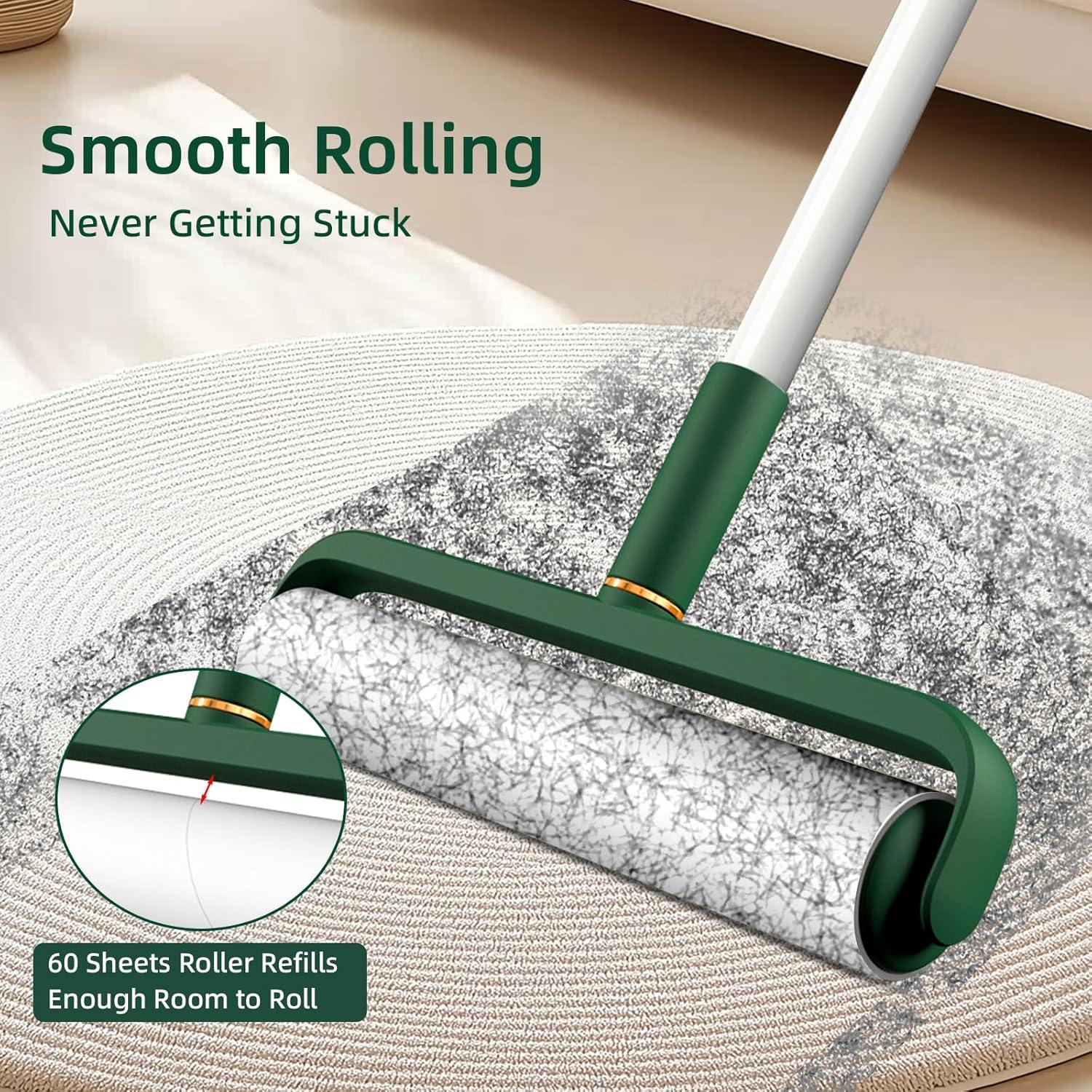 Rodillo de Lint Grande VweRerk con Mango Extensible 360 Hojas