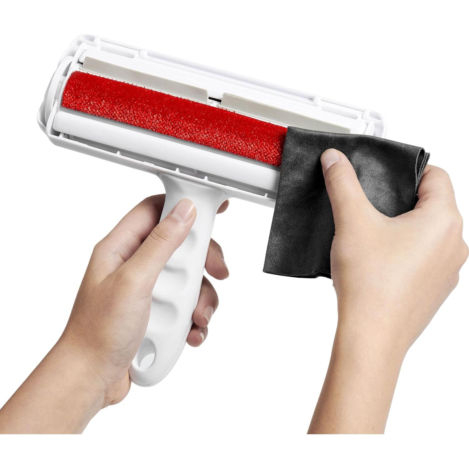 Rodillo Quitapelos para Mascotas Wow Alberto - Rojo - Eficiente y Reutilizable