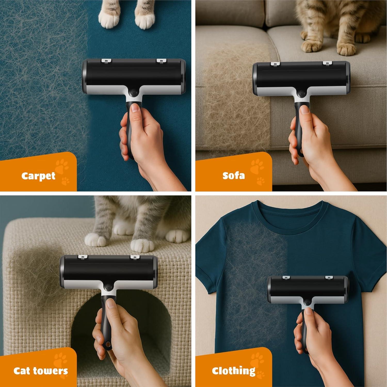 Removedor de Pelo de Mascota Tailio HR101 - Rodillo Reutilizable