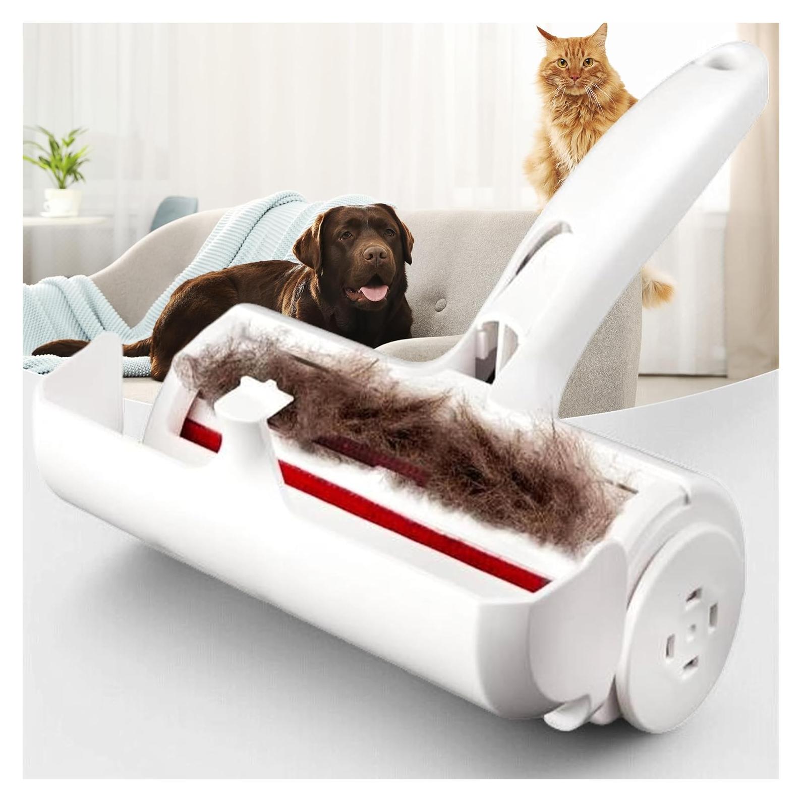 Rodillo Quitapelos Reutilizable Genérico con Mango Reforzado