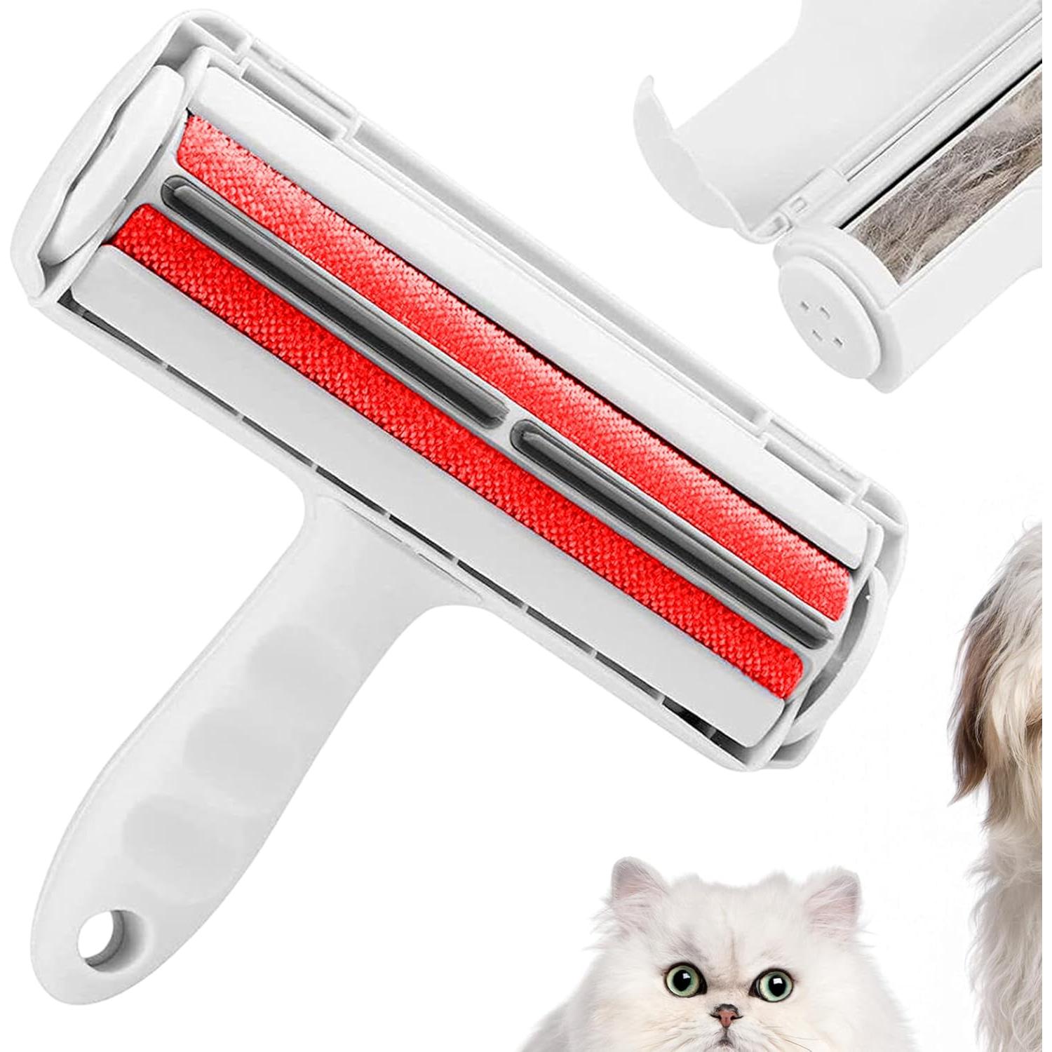 Rodillo Quitapelos Reutilizable Genérico con Mango Reforzado