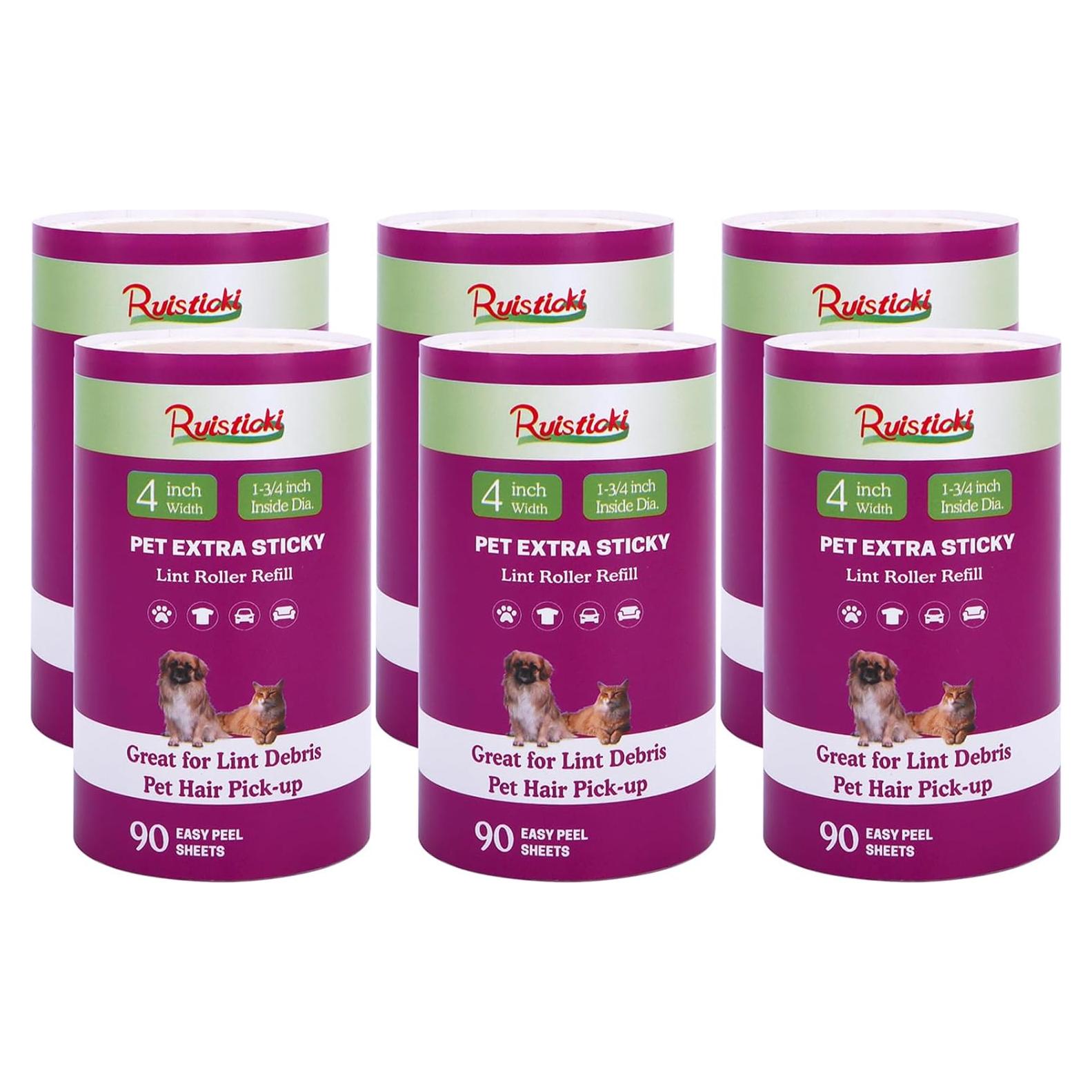 Recargas Scotch-Brite para Rodillo Pelusa 540 Hojas 4"