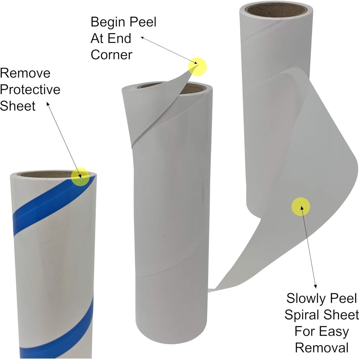 Recargas Rodillo Adhesivo Fox Trot - 180 Hojas Extra Adhesivas