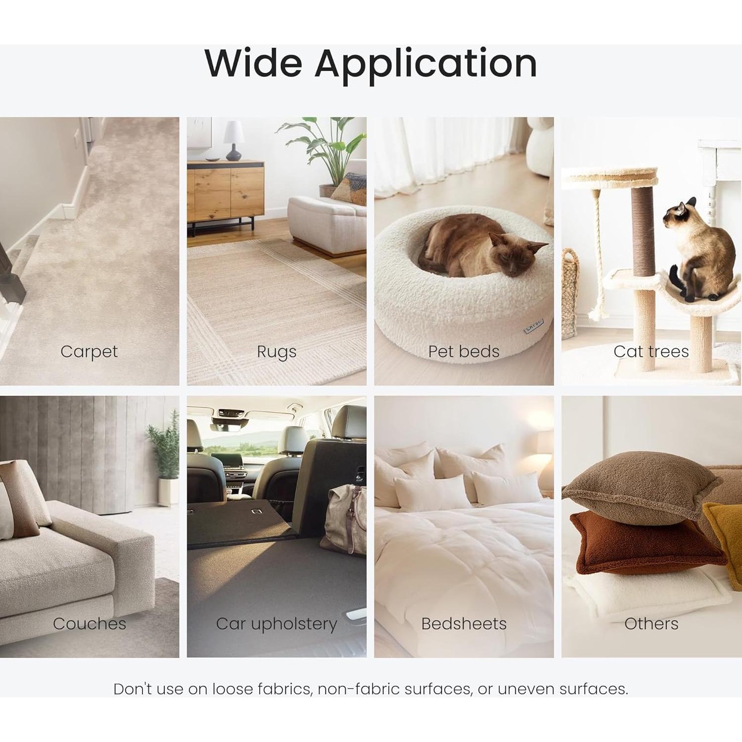 Cepillo de Capa dancemoon para Eliminación de Pelo de Mascotas