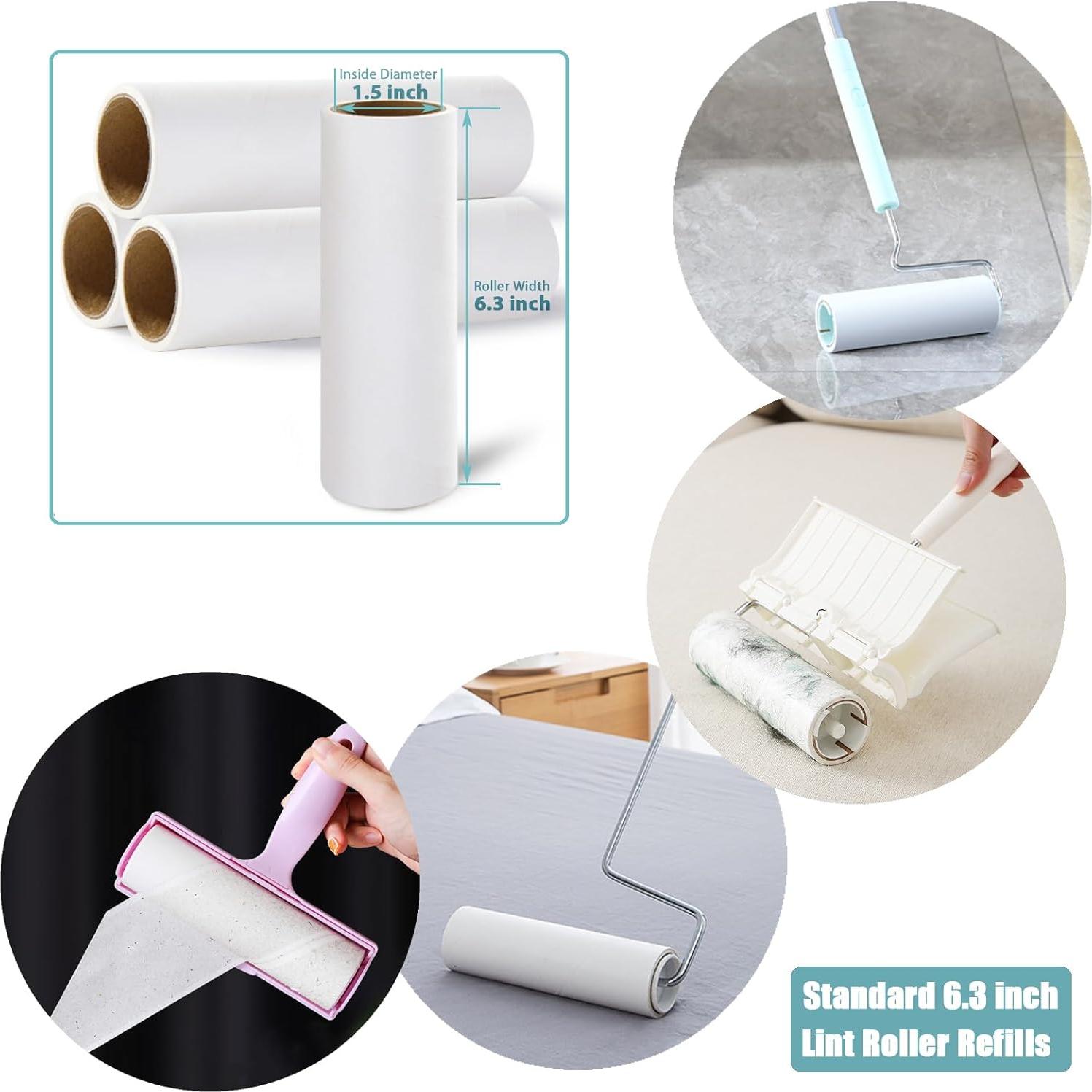 Repuestos de Rodillo Adhesivo MINGRACE 16 cm - 4 Rollos 240 Hojas