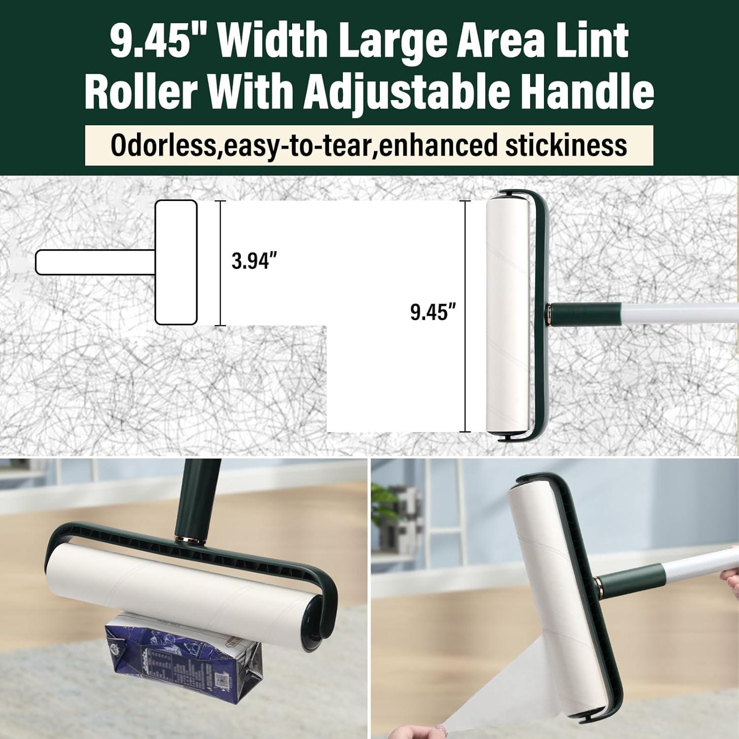 Rodillo de Pelusa Extra Grande Sayene 24 cm con 360 Hojas