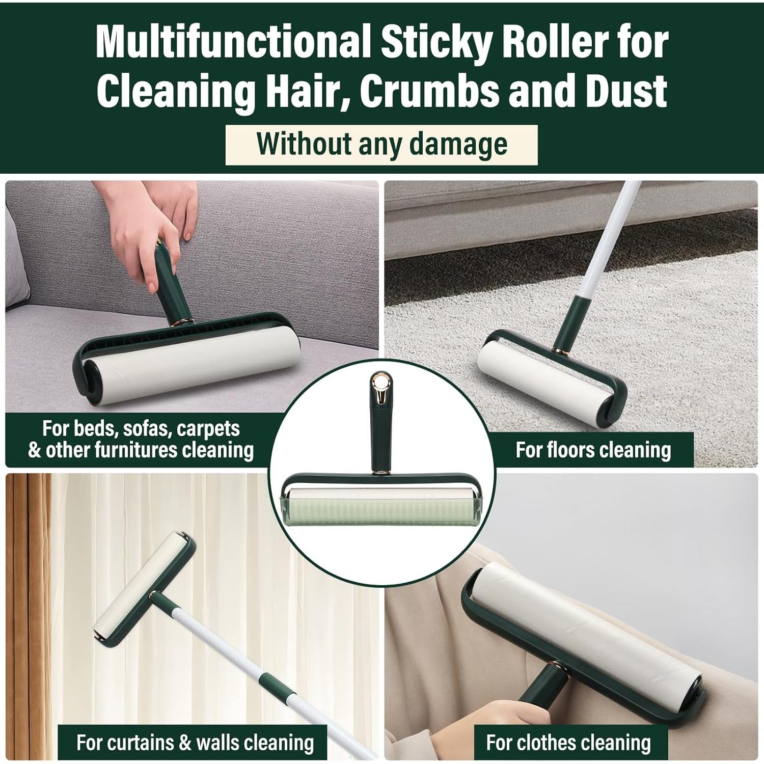 Rodillo de Pelusa Extra Grande Sayene 24 cm con 360 Hojas