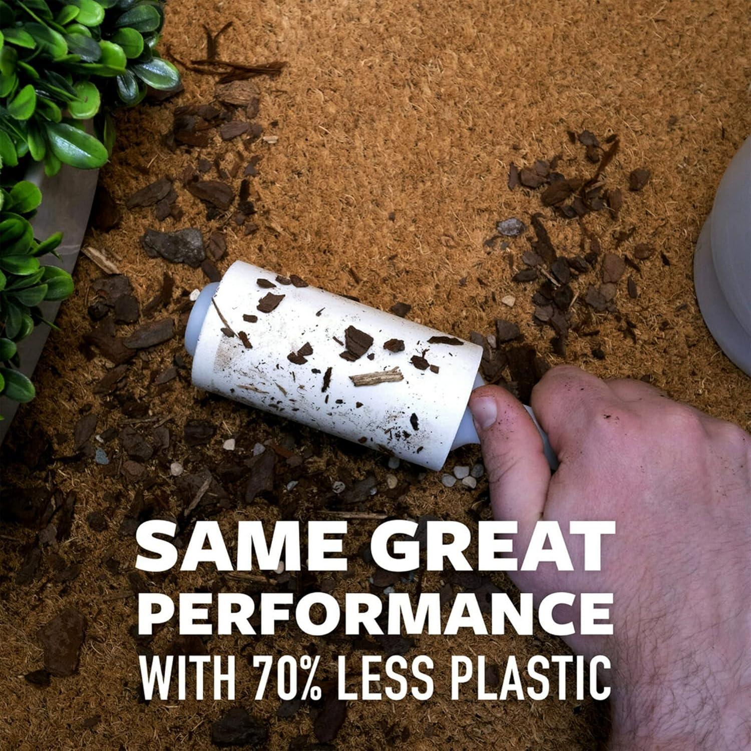 Rodillo Quitapelusa Scotch-Brite Greener Clean, 2 Rodillos + 4 Recargas