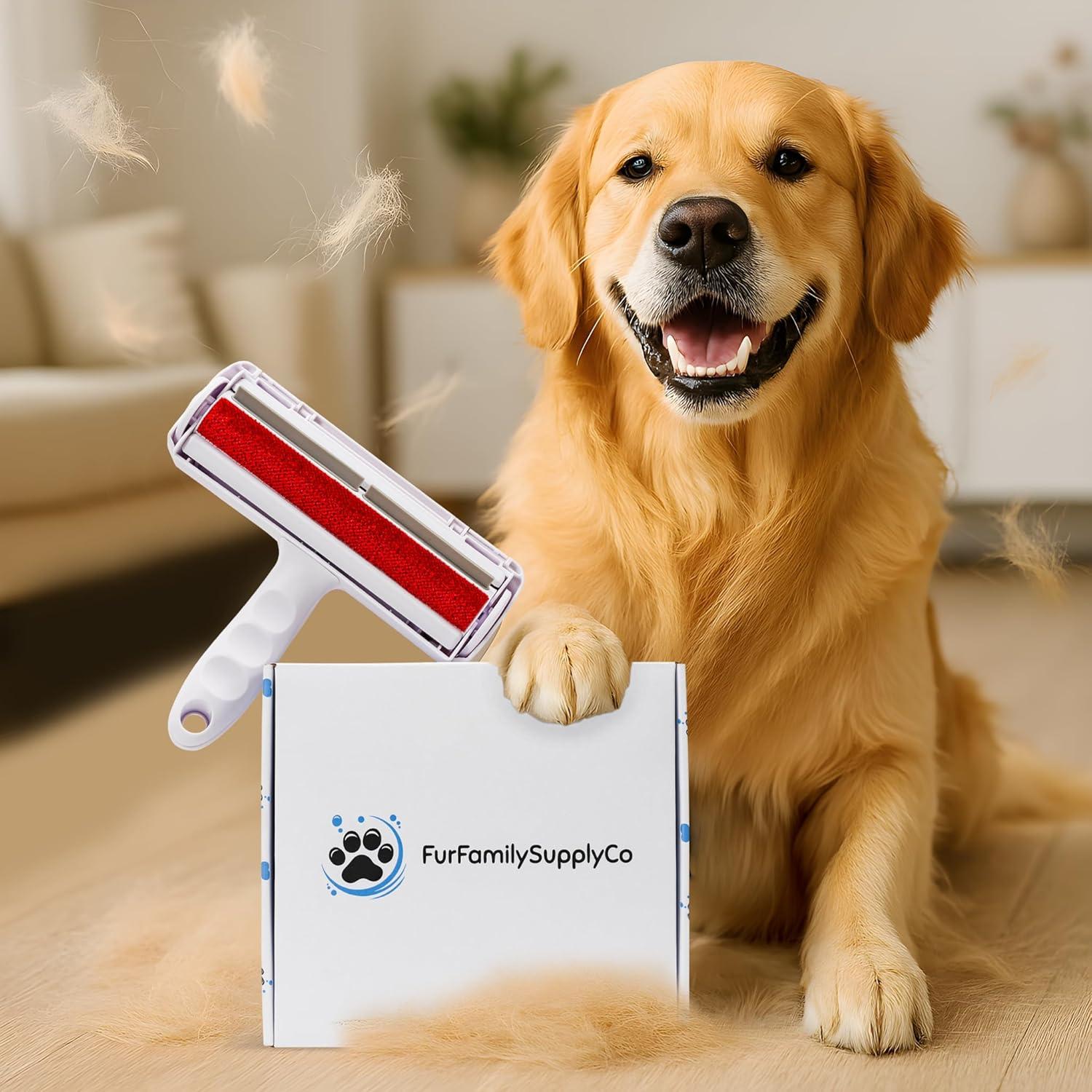 Rodillo Quitapelos Reutilizable FurFamilySupplyCo - Blanco